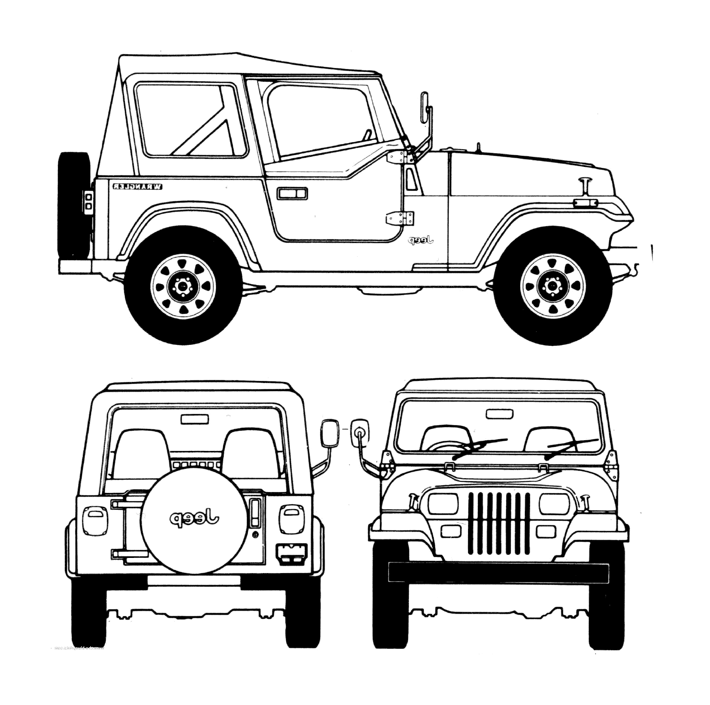  Jeep Wrangler all-terrain 