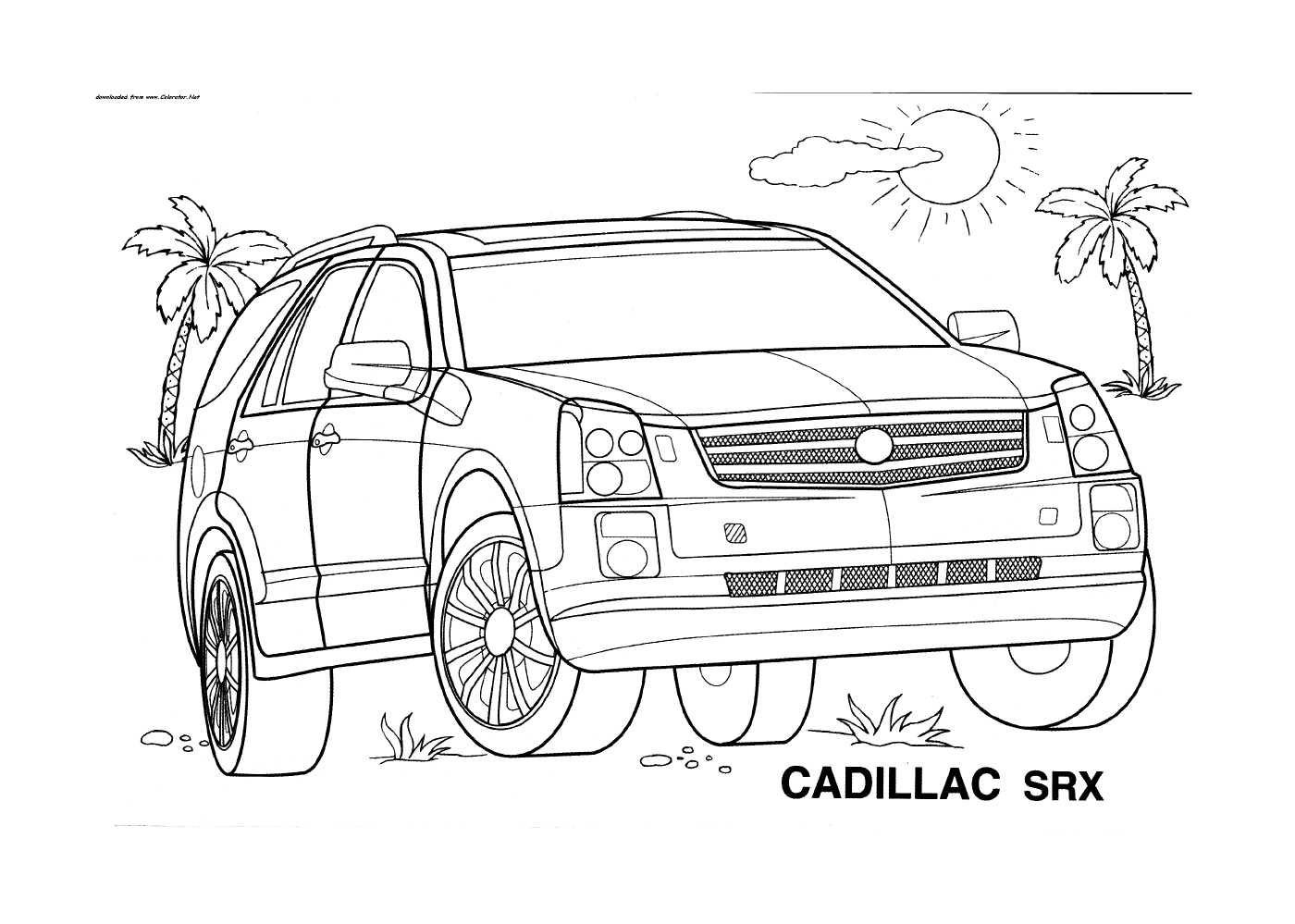  Luxuriöser SRX Cadillac 