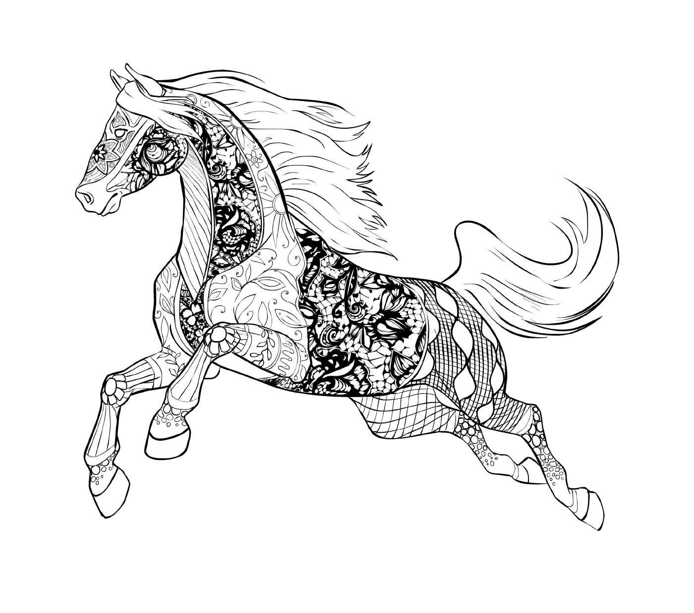  Ein Pferd 