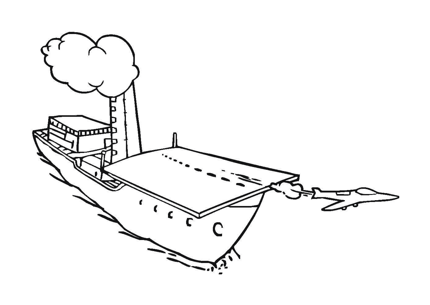  A boat on the water 