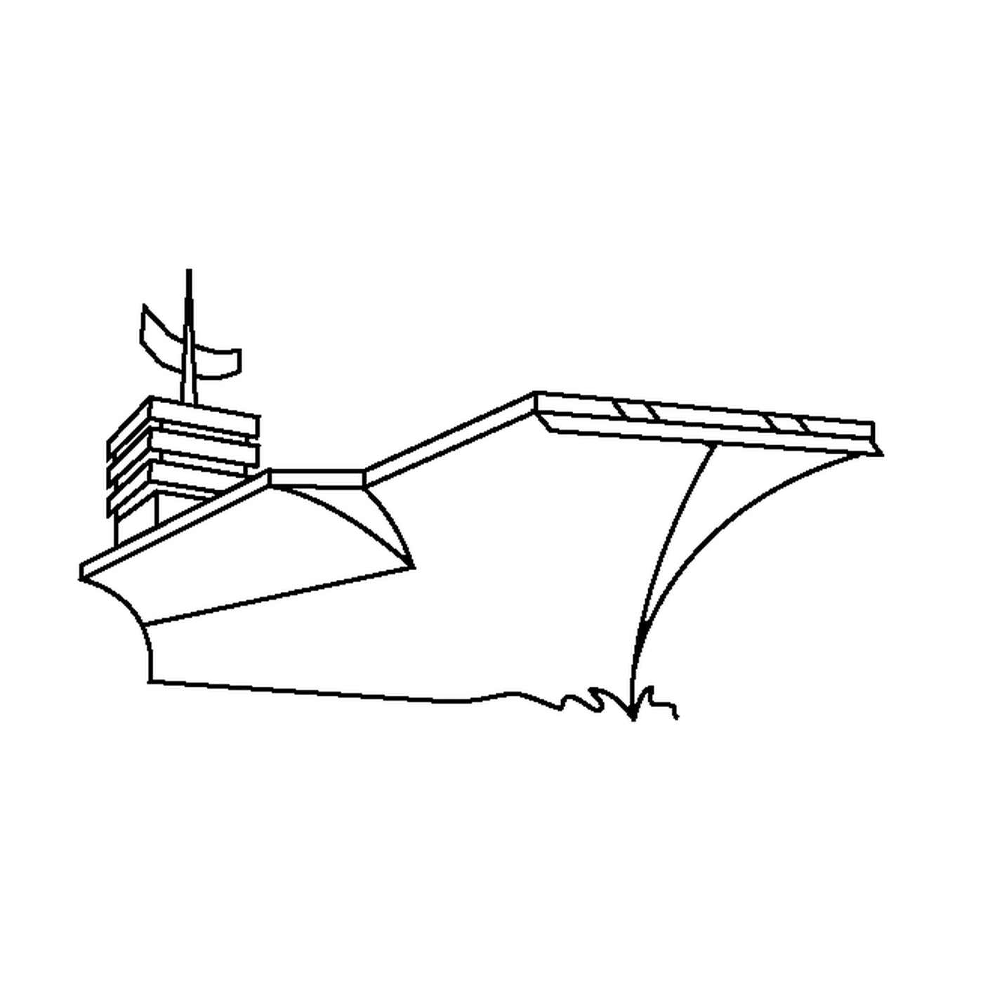  Ein Flugzeugträger 