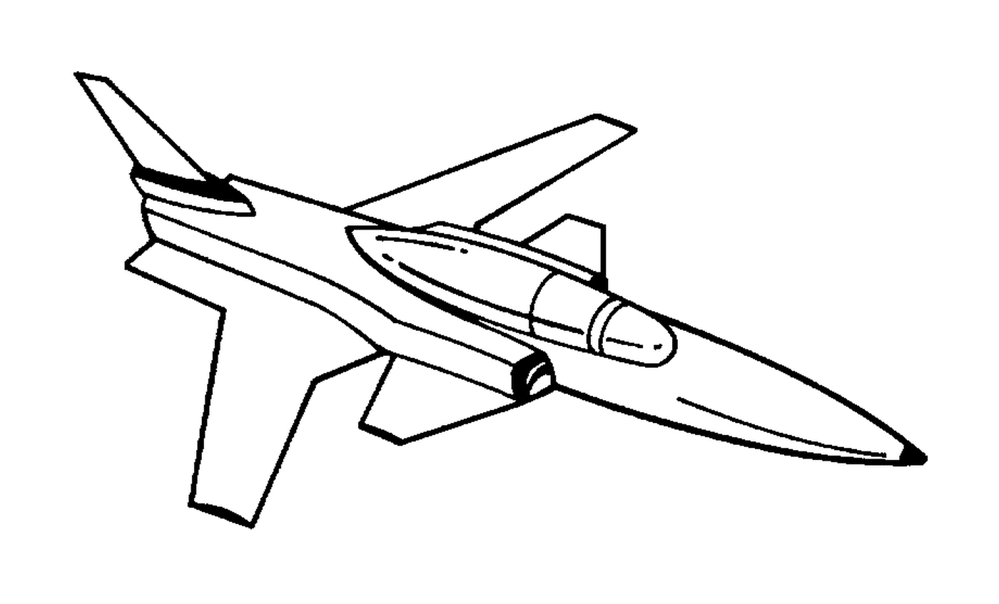  A jet fighter 