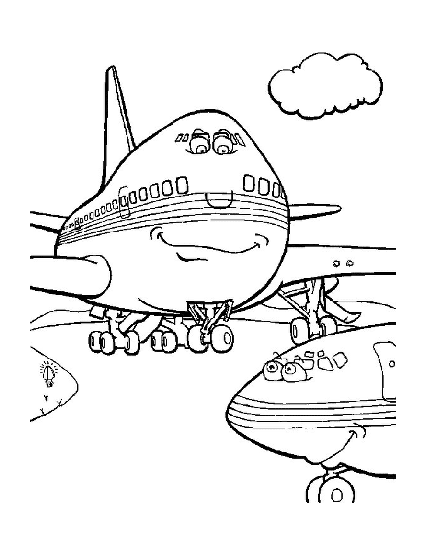  A plane 