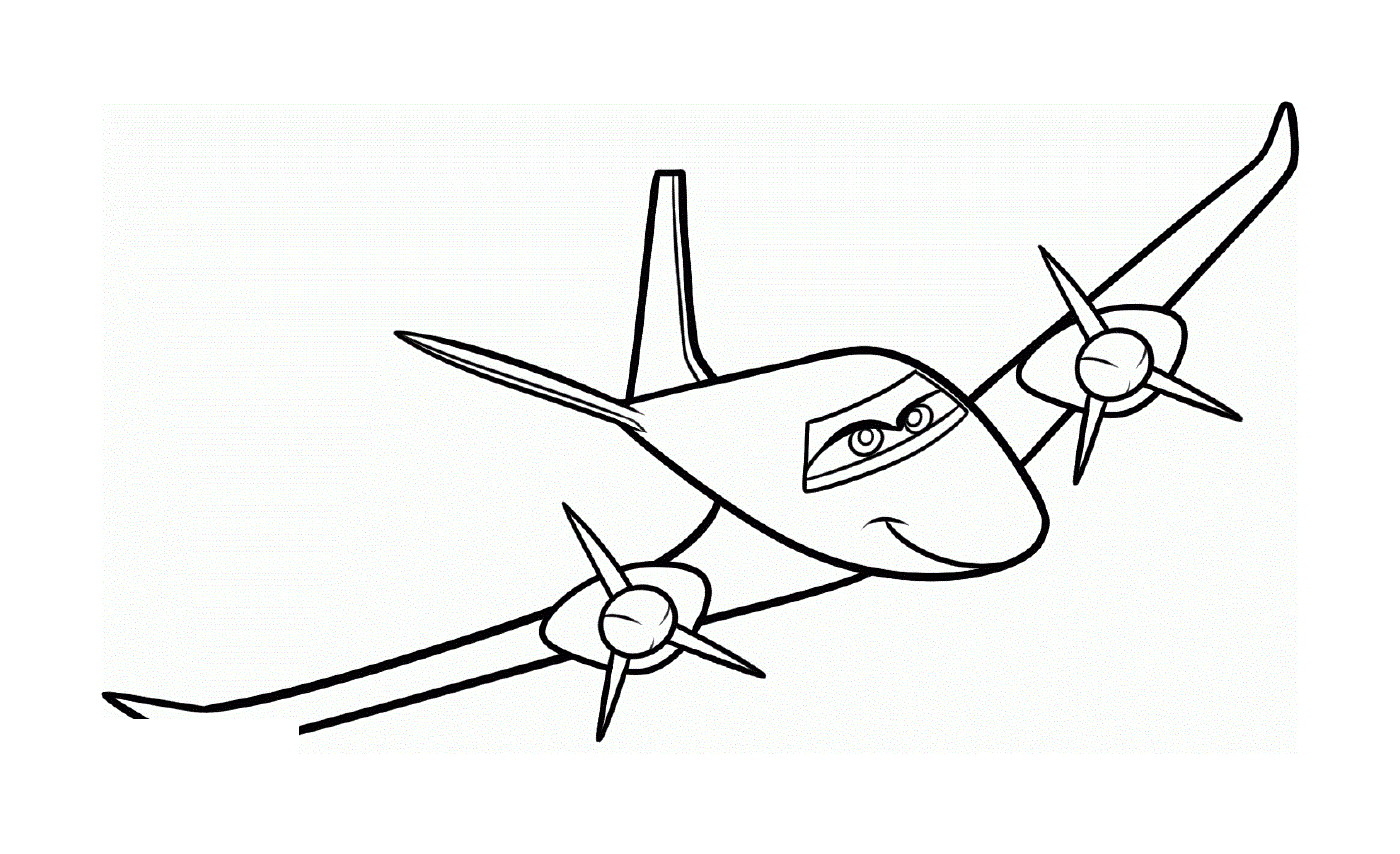  A warplane flying 