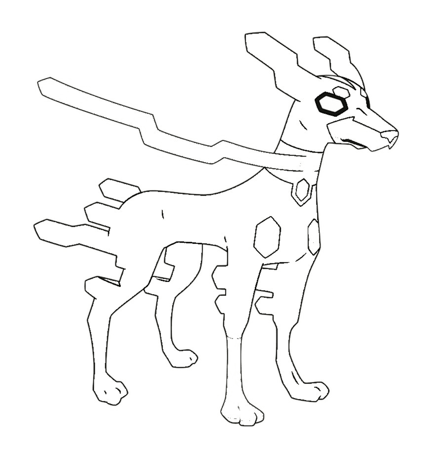  Zygarde Form 10, standing dog 