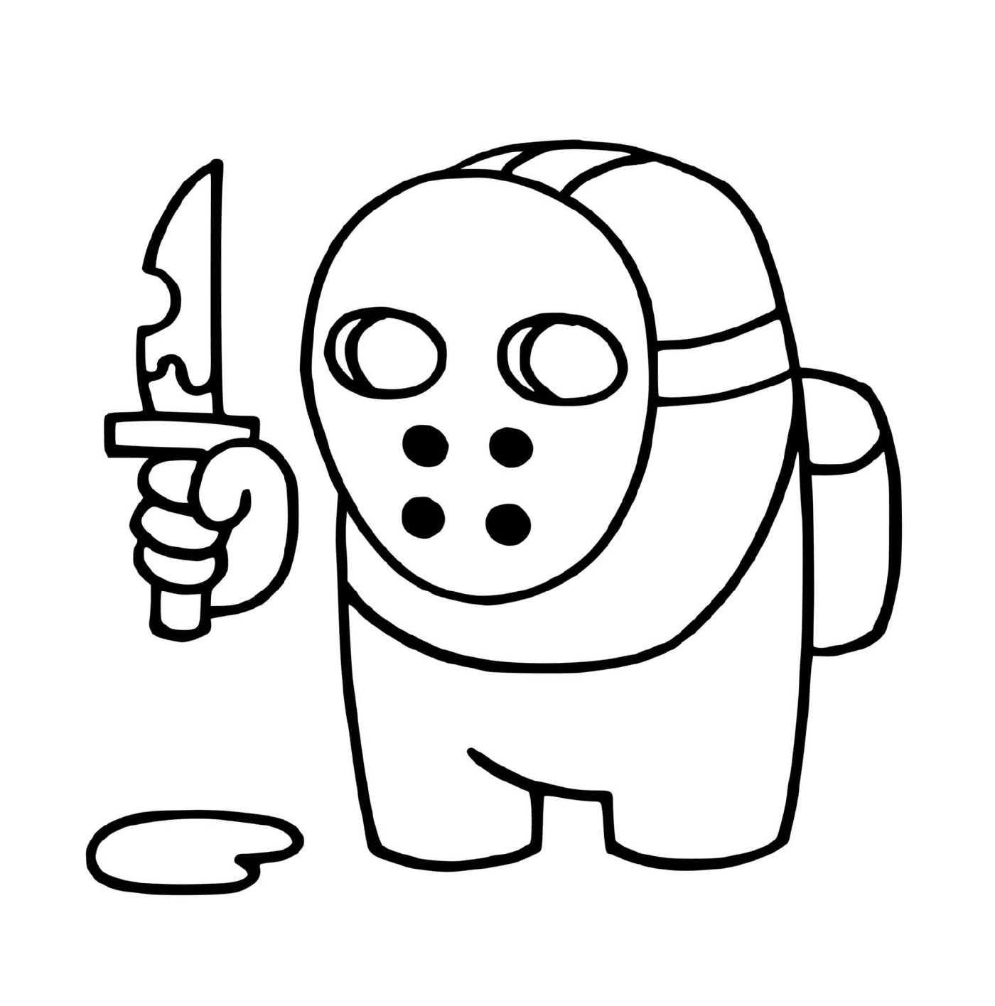  person holding a knife 