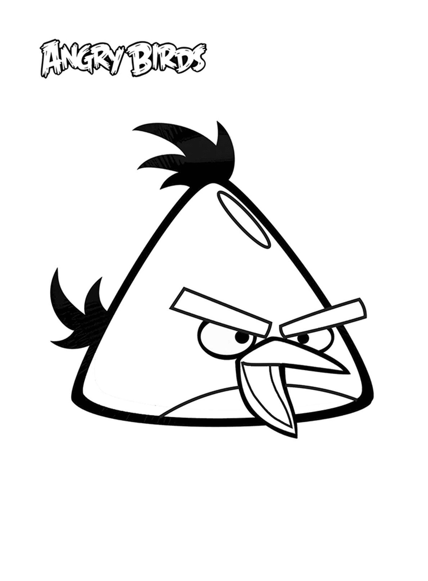  Una imagen de un clásico Angry Bird 