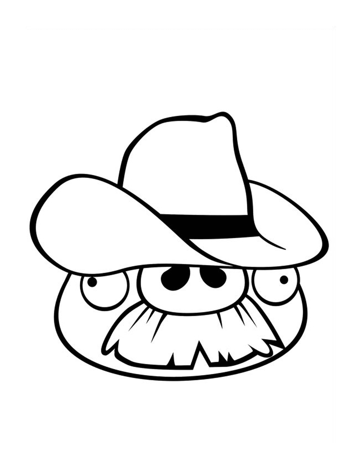  Angry Birds Pepe cowboy 