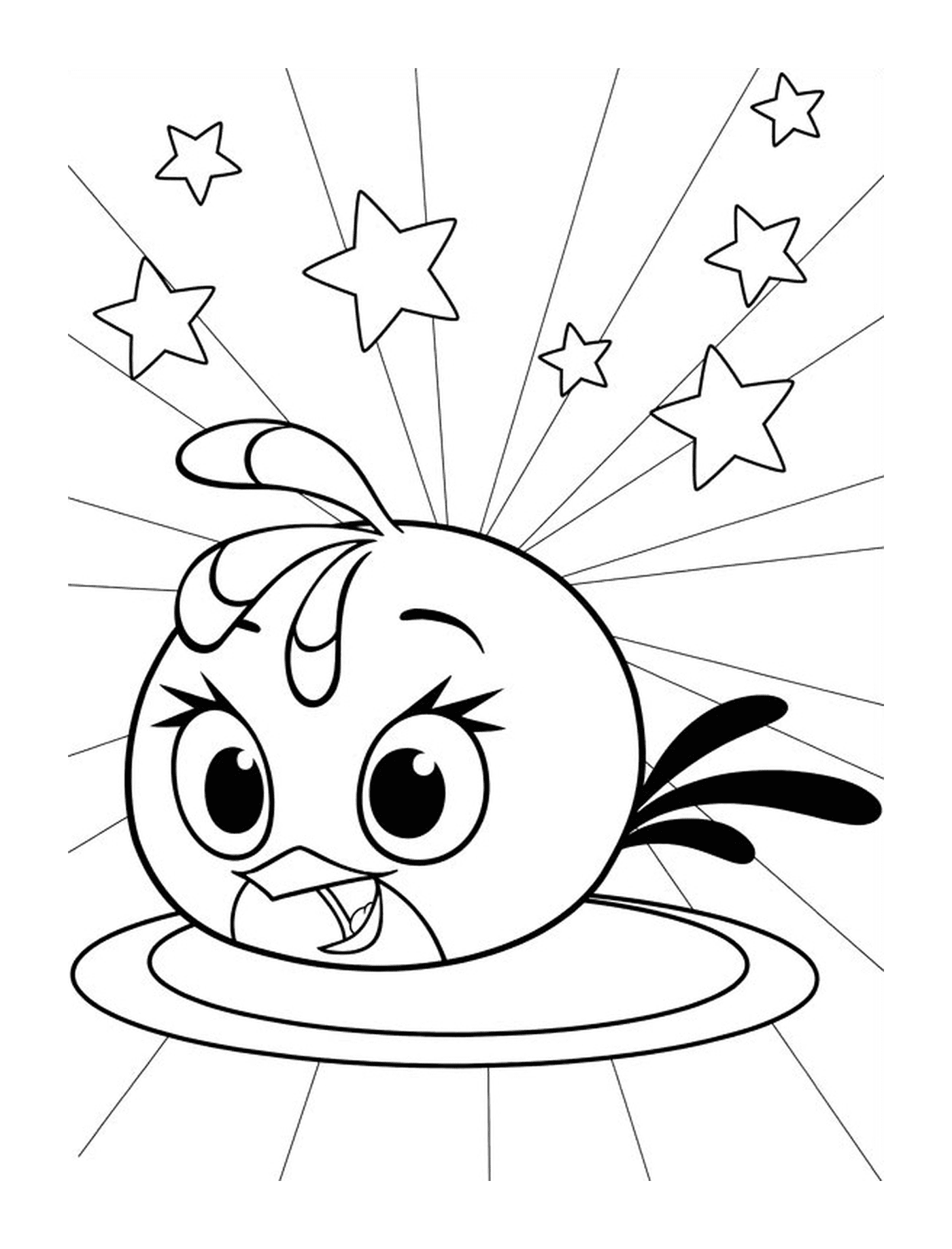  Angry Birds Stella en las estrellas 