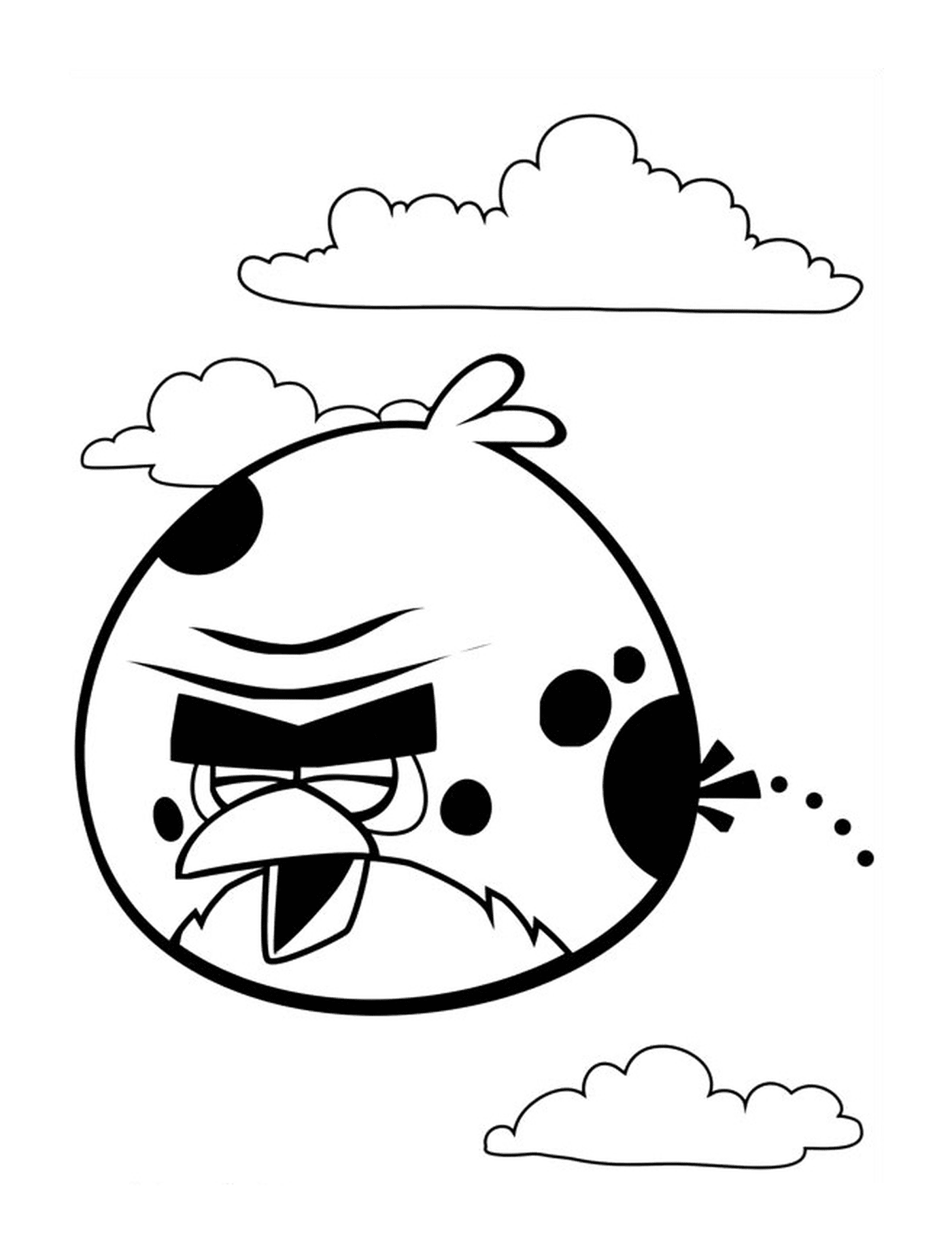  Angry Birds atención alto vuelo en el aire 