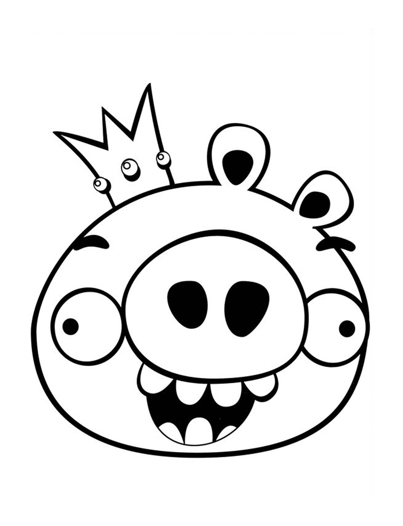  Angry Birds el rey del cerdo 