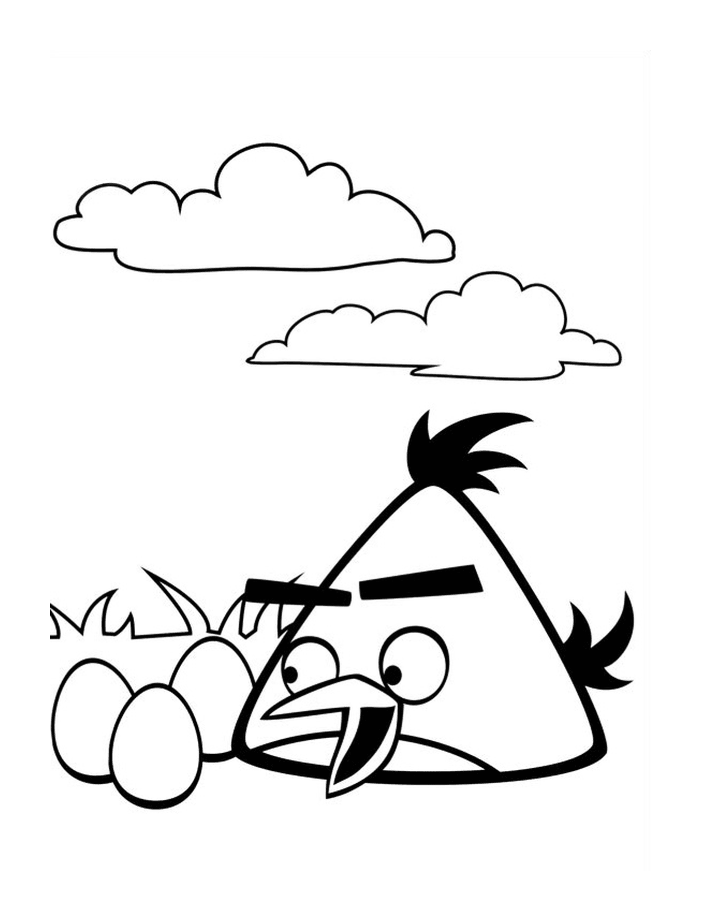  Angry Birds encuentra tres huevos pequeños 