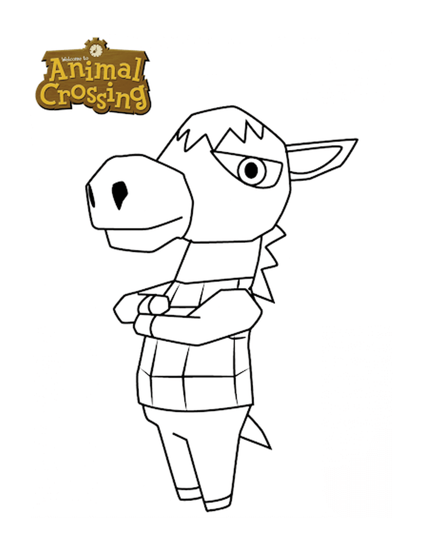  Animal Crossing, animal with a costume 