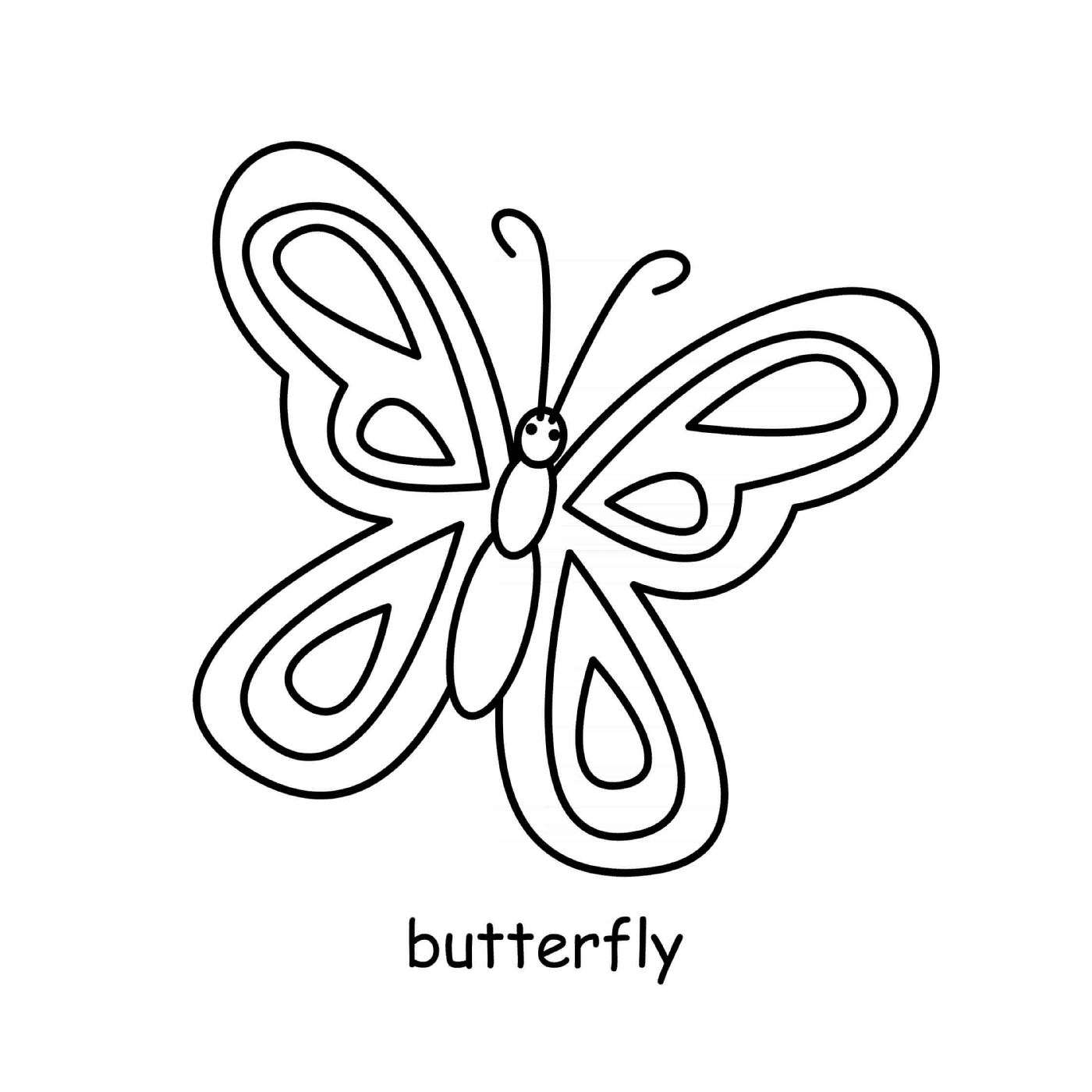  Насекомое-бабочка 