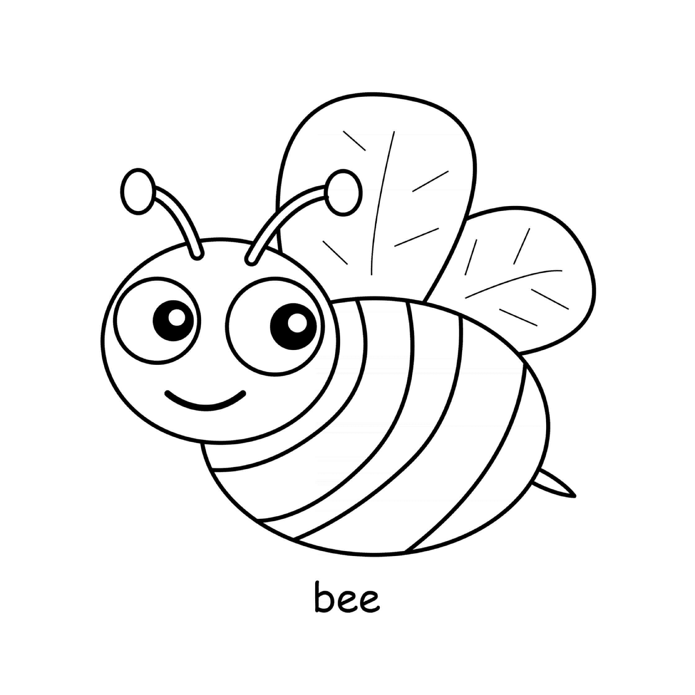  Bee está buscando miel 