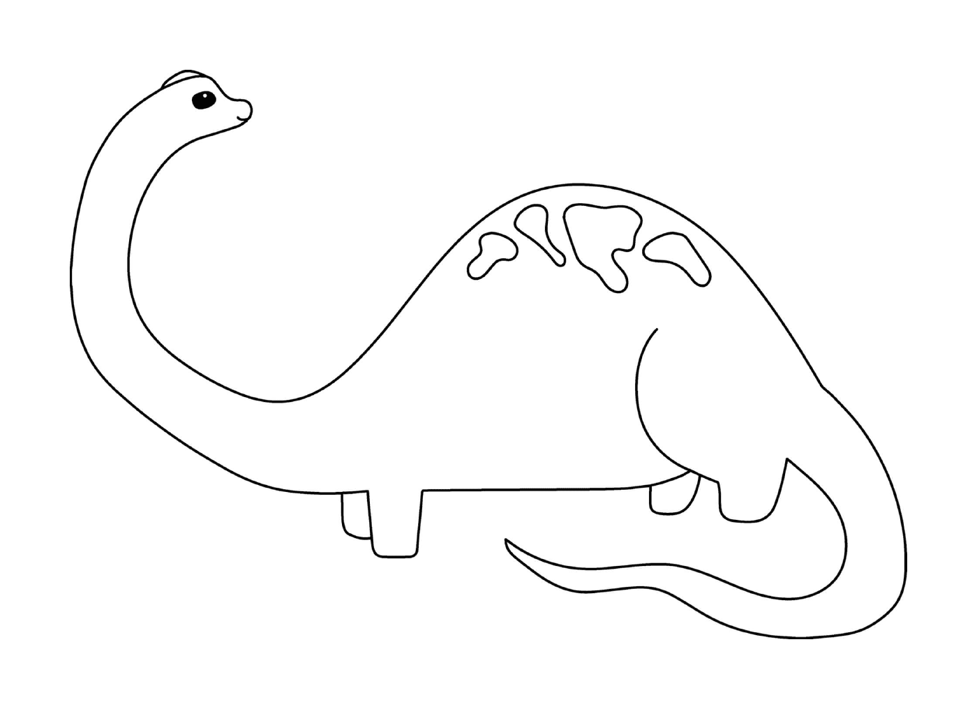  Dinosauro Brachiosaurus 