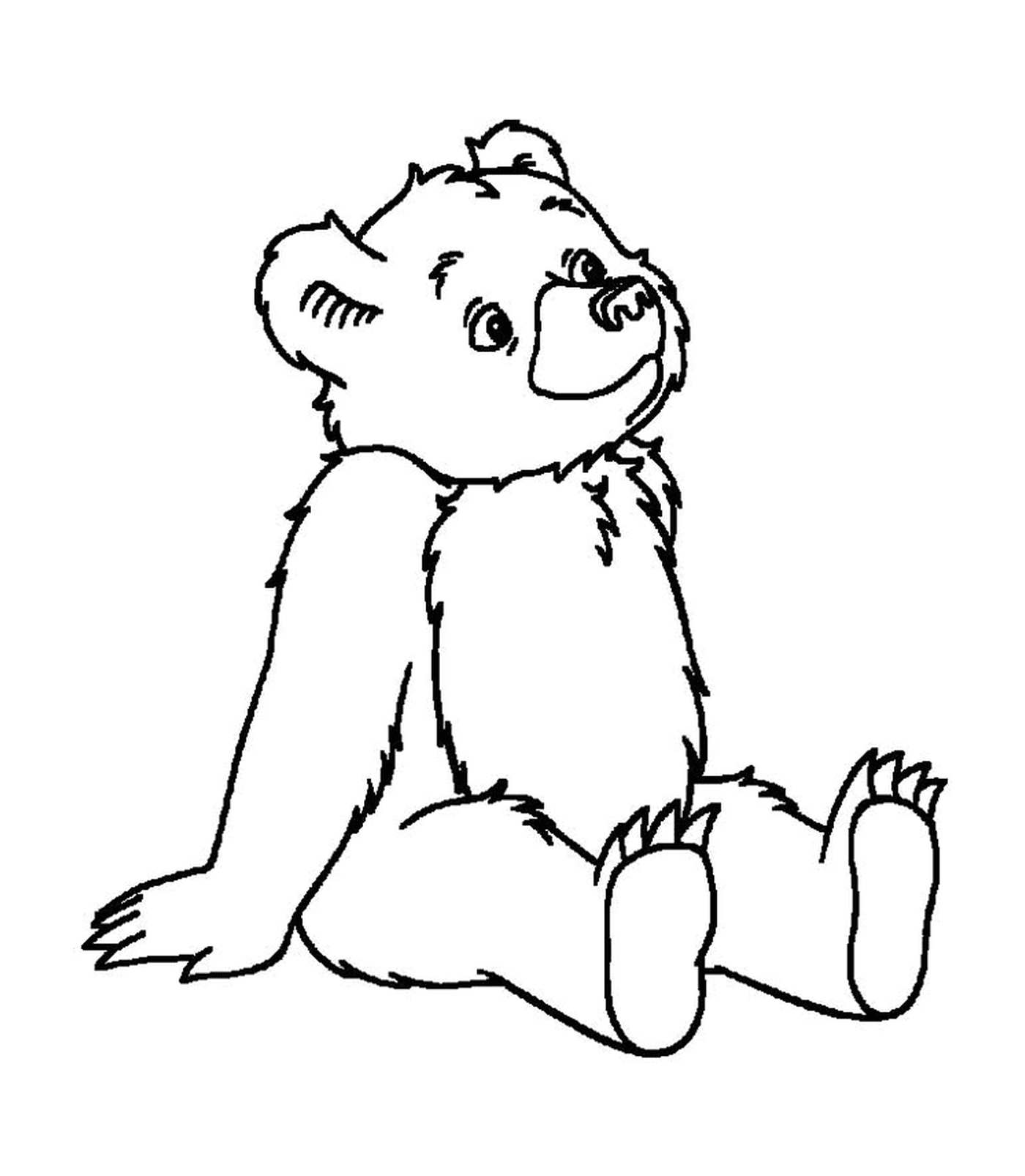  A teddy bear 