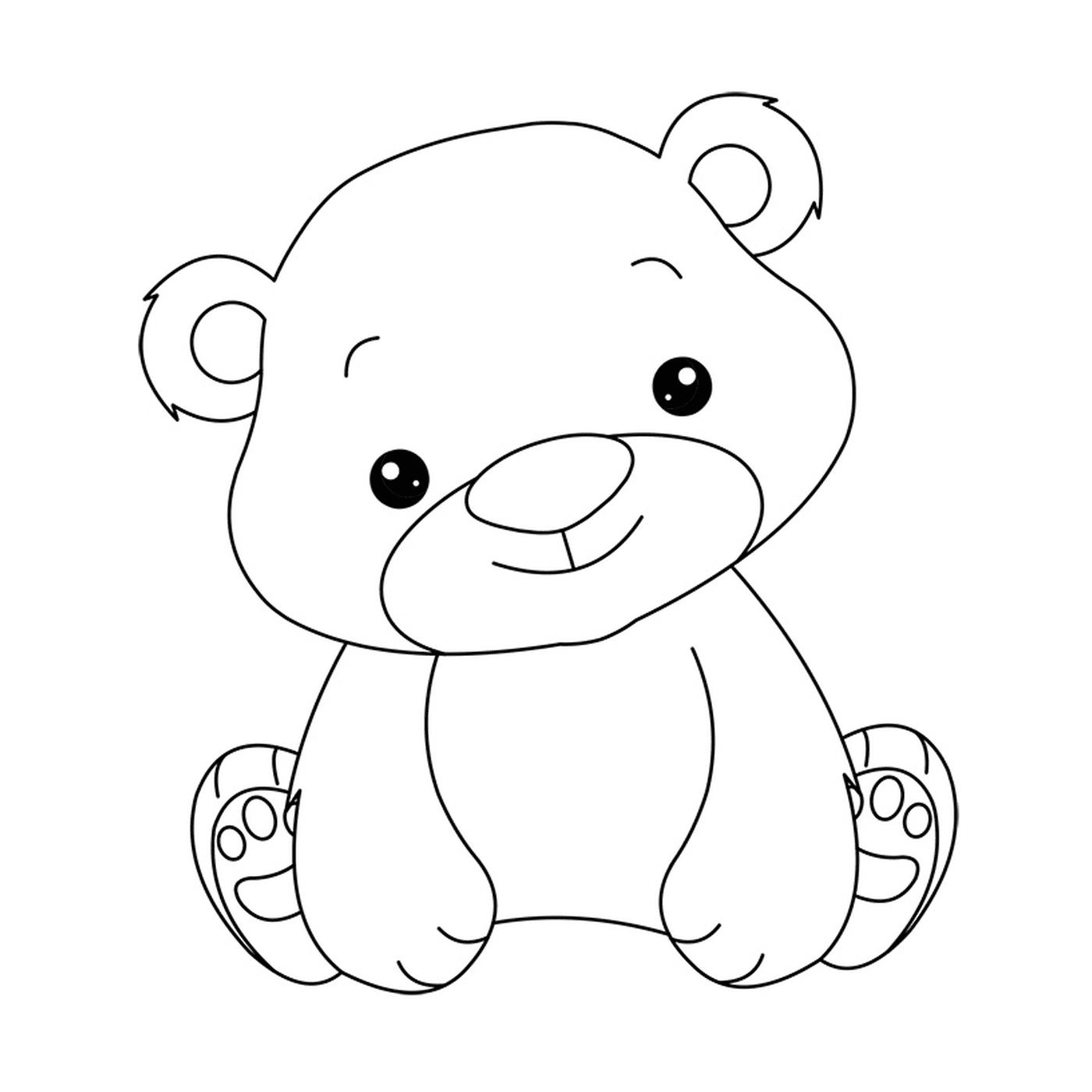  ein Teddybär 