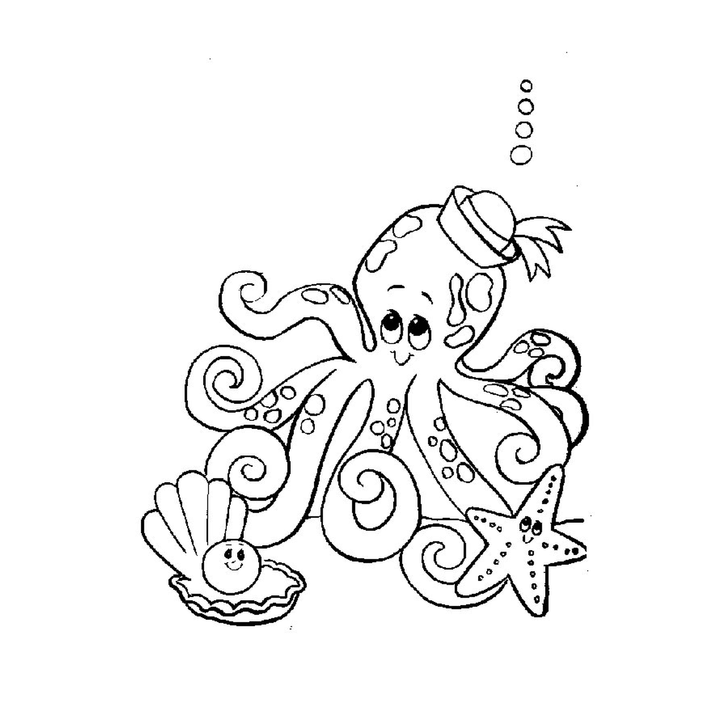  octopus and shellfish 