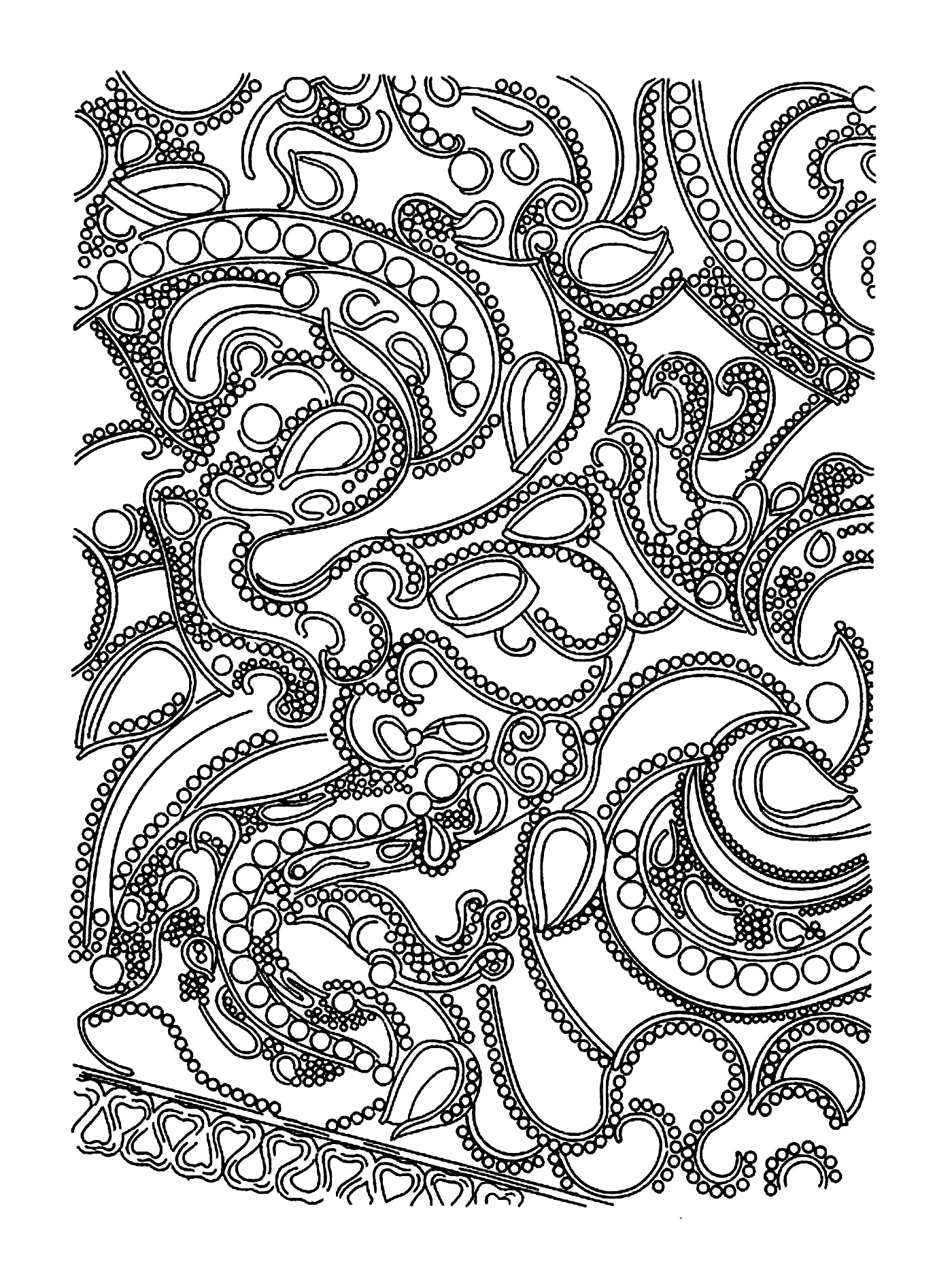  an octopus pattern 