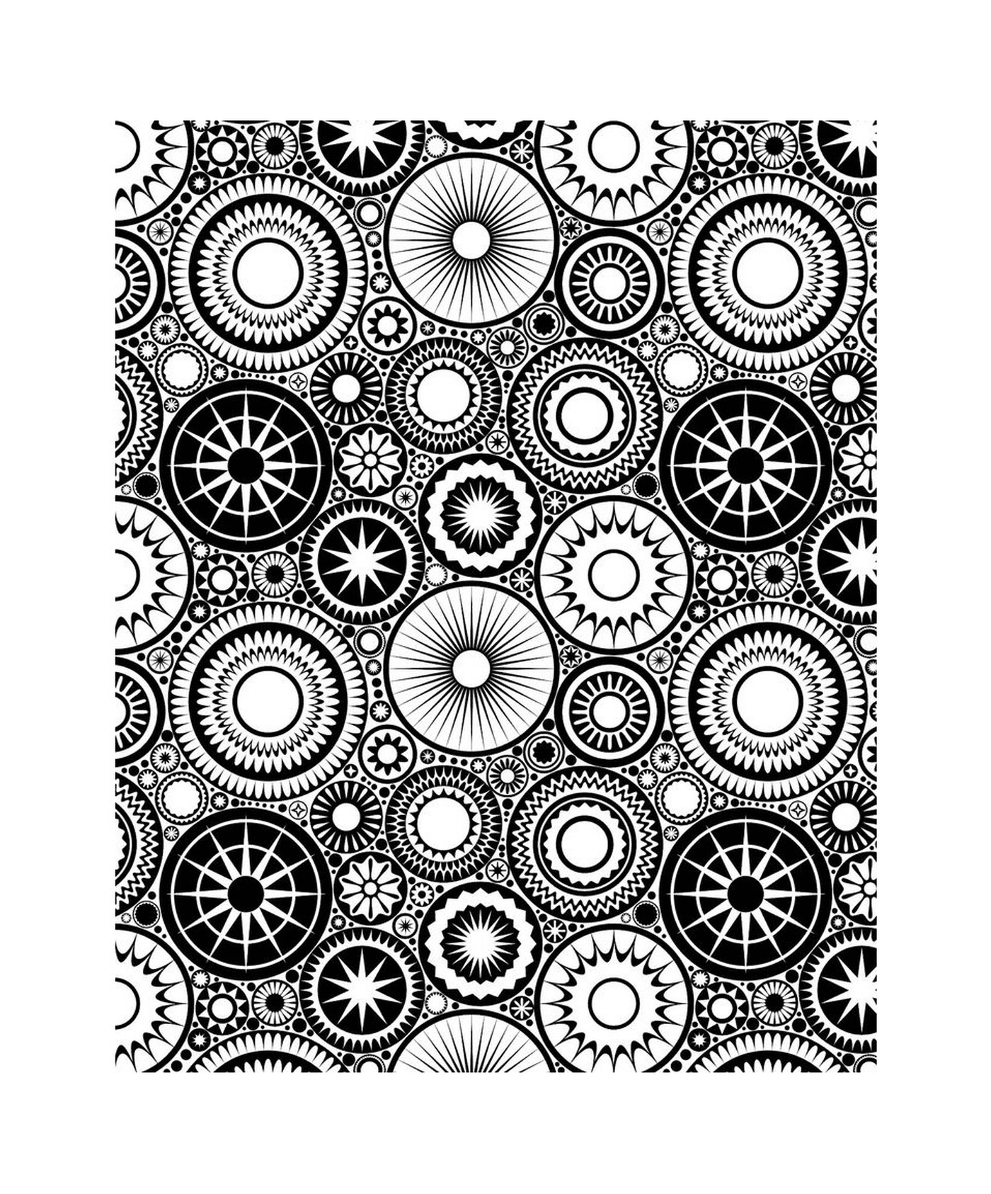  Image of many circles 
