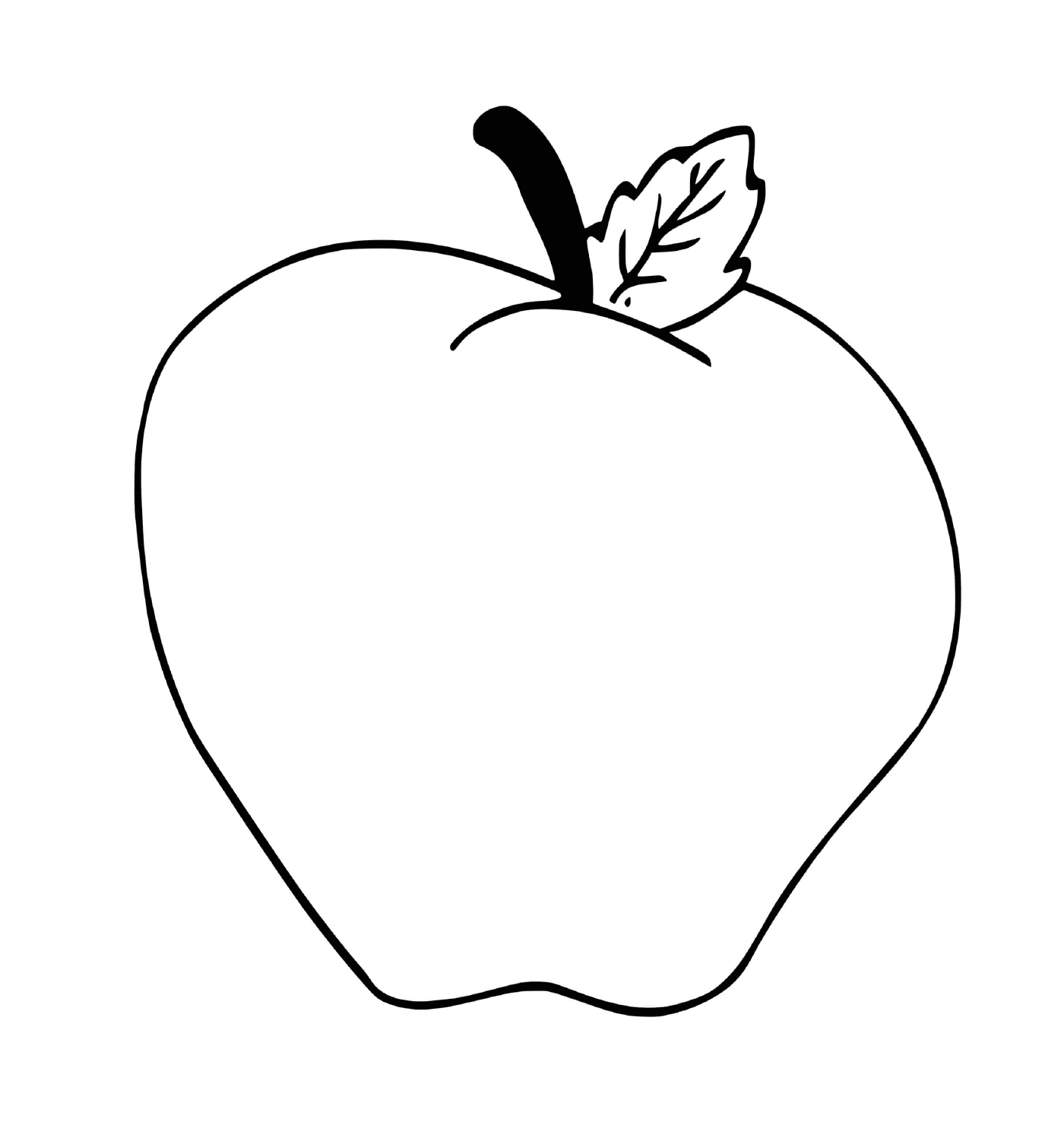  Einfacher und einfacher Apfel 