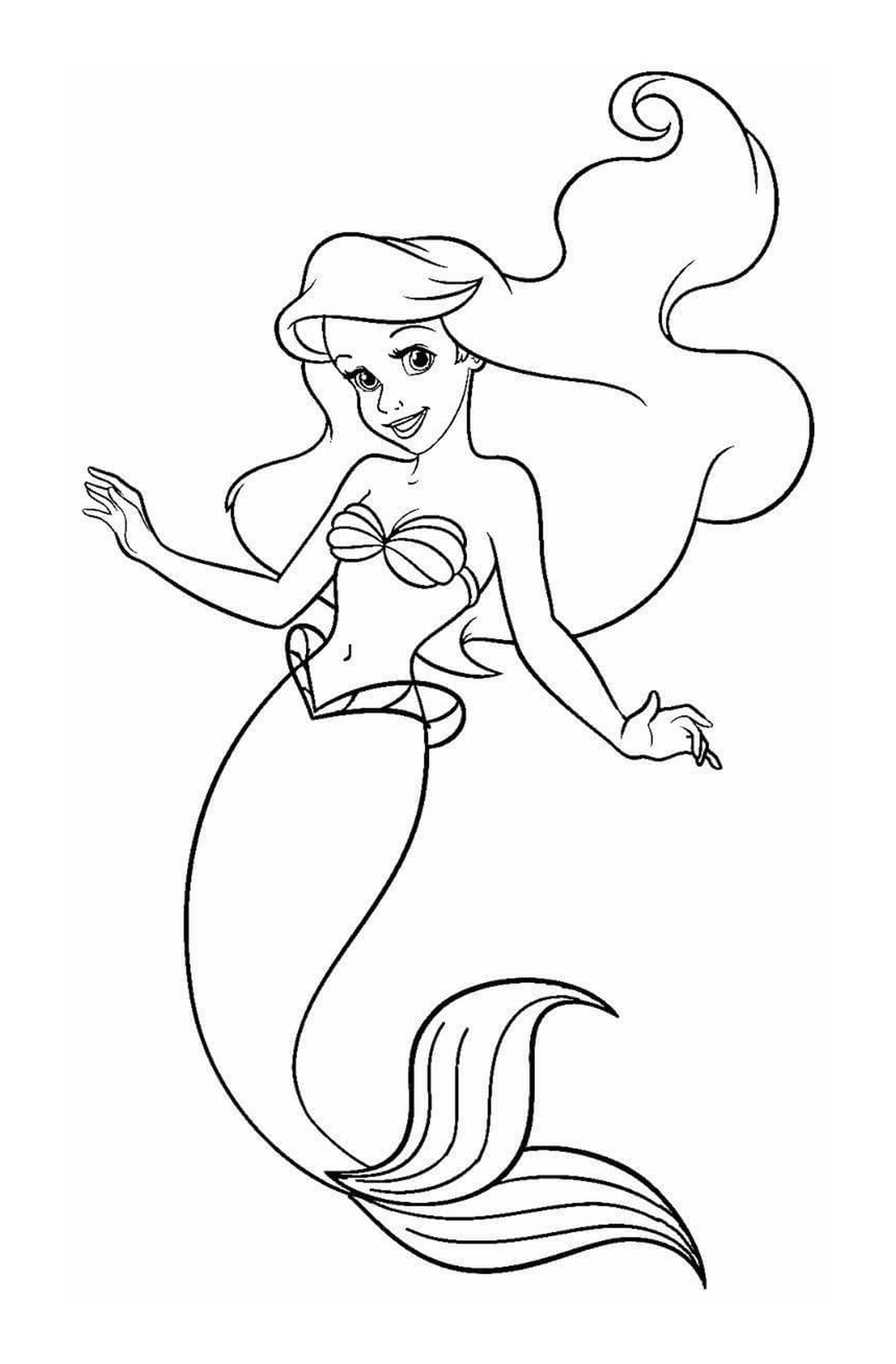  Princesa Ariel de la Sirenita 