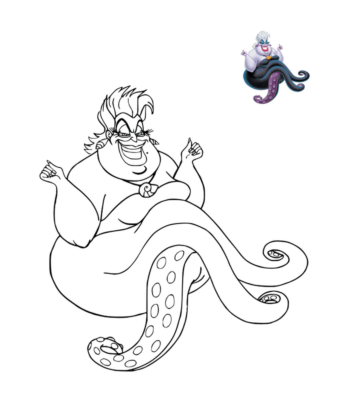  Ursula, the witch of the seas 