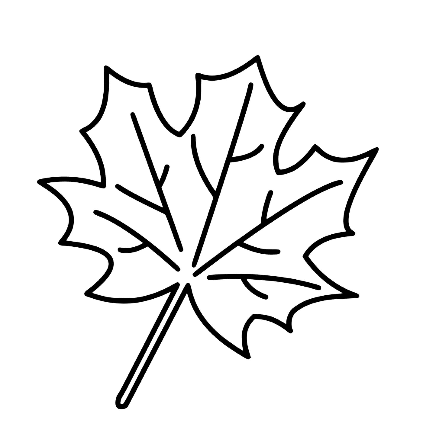  Easy maple leaf 