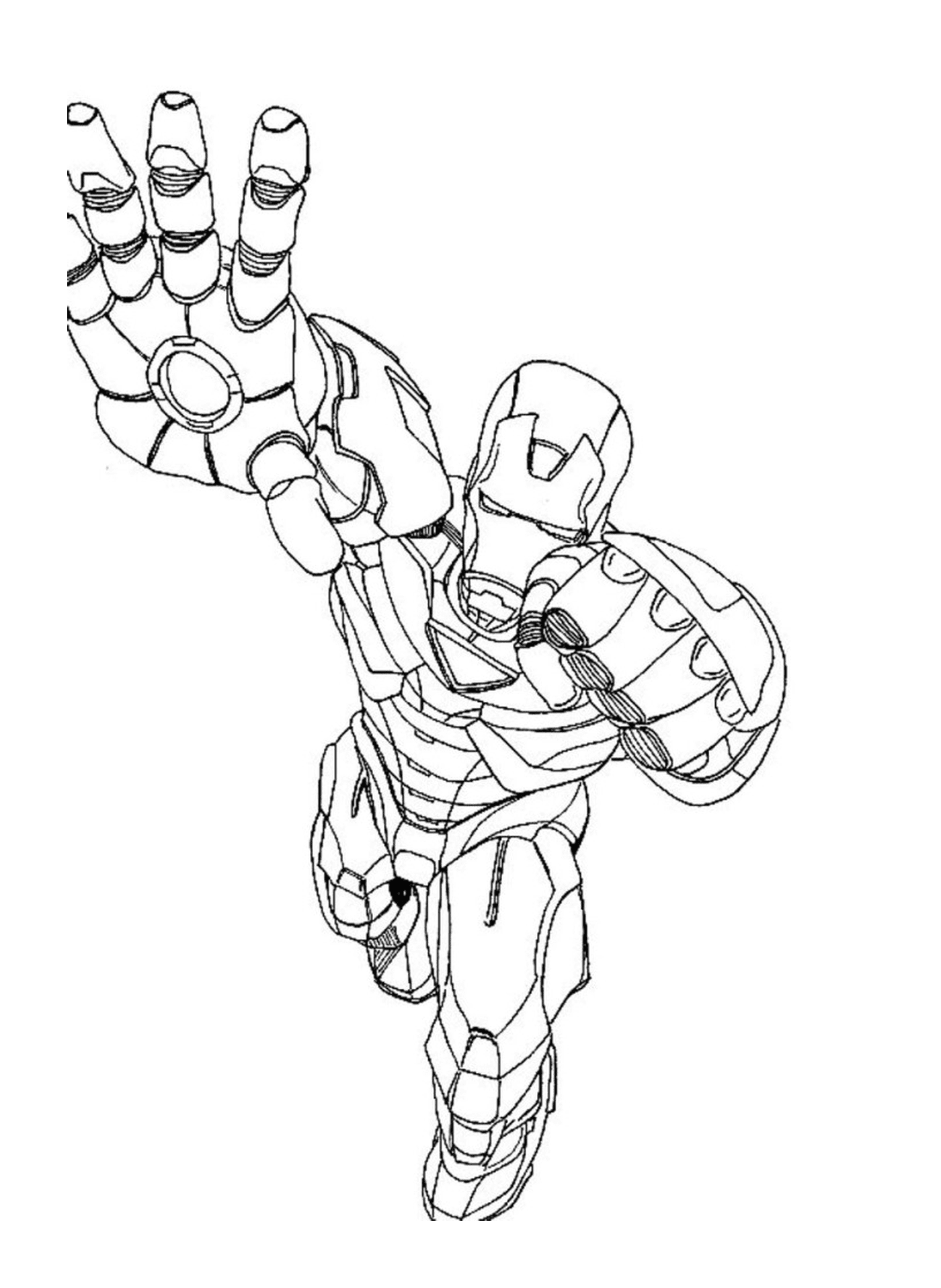  Iron Man a imprimir 