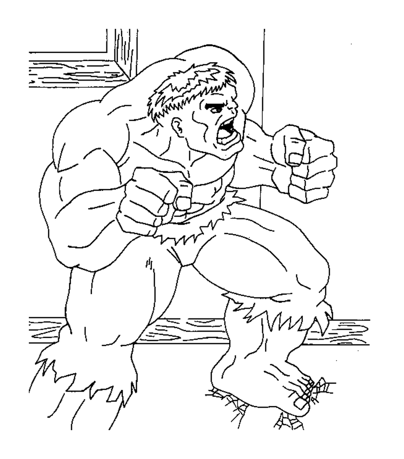  Un Hulk enojado 