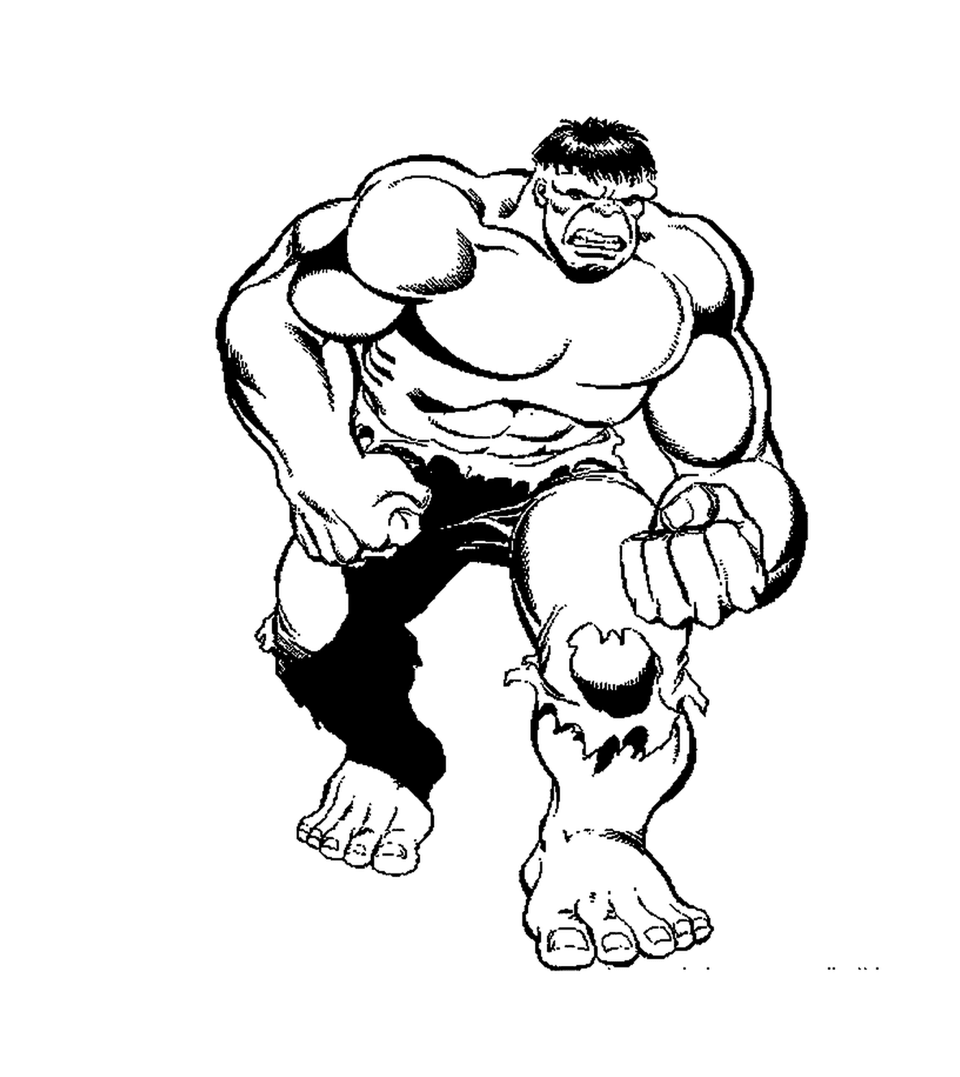  Hulk, einfache Version 