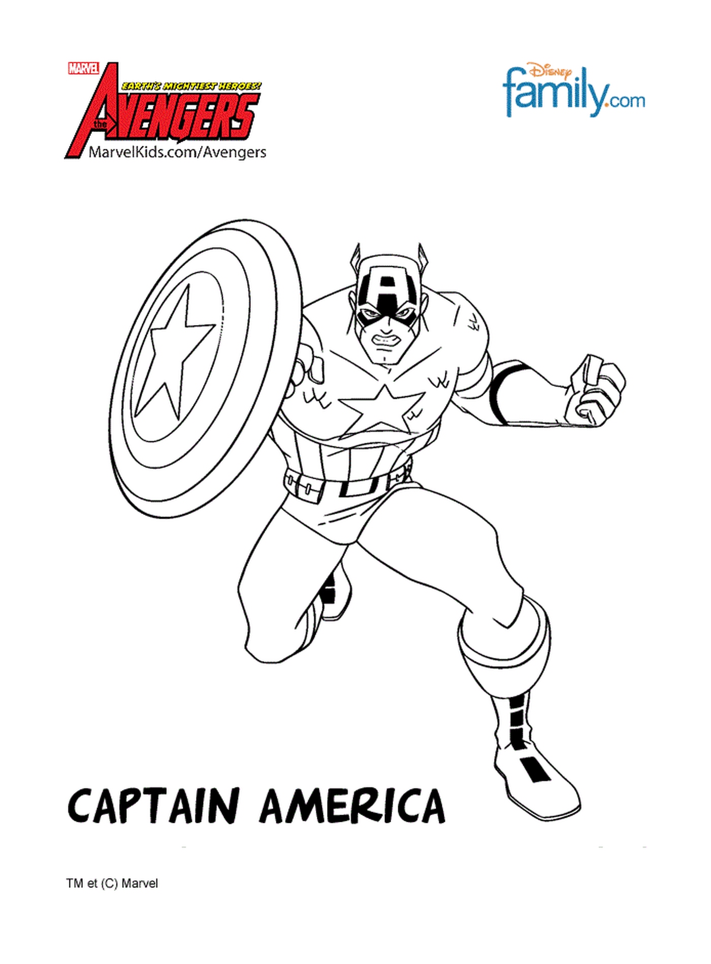  Captain AmericaCity name (optional, probably does not need a translation) 