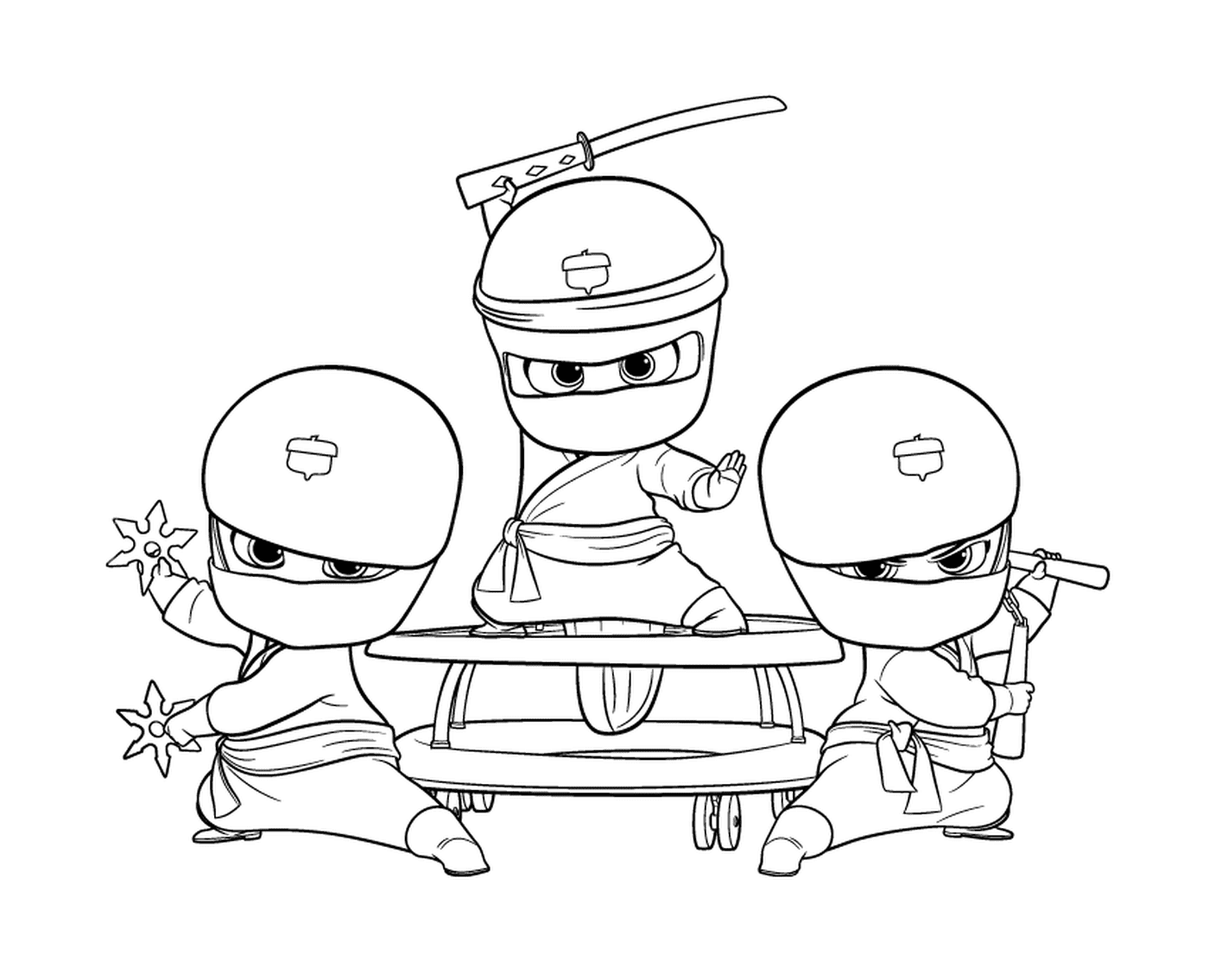  Tre ninja 