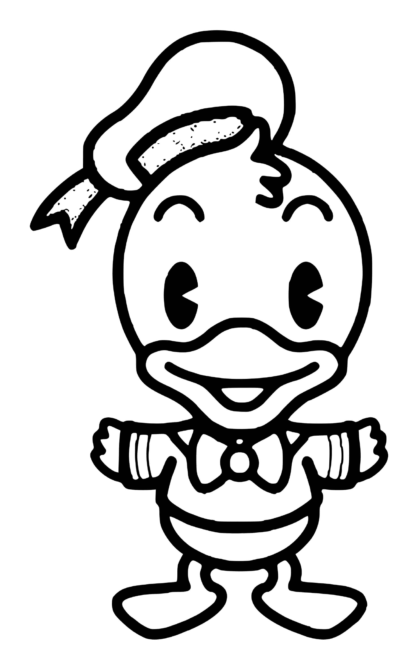  Donald Duck adorabile bambino 