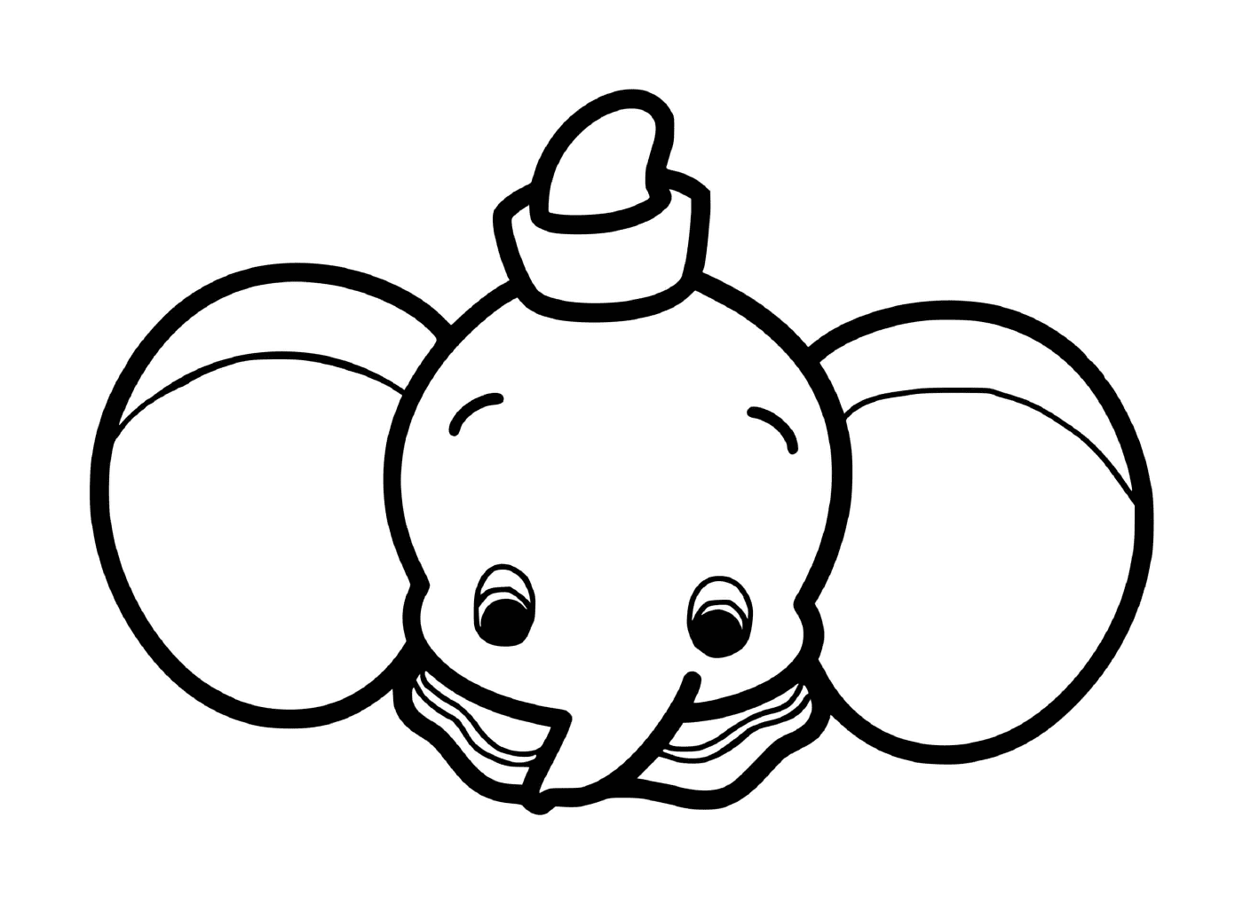 Dumbo baby kawaii 