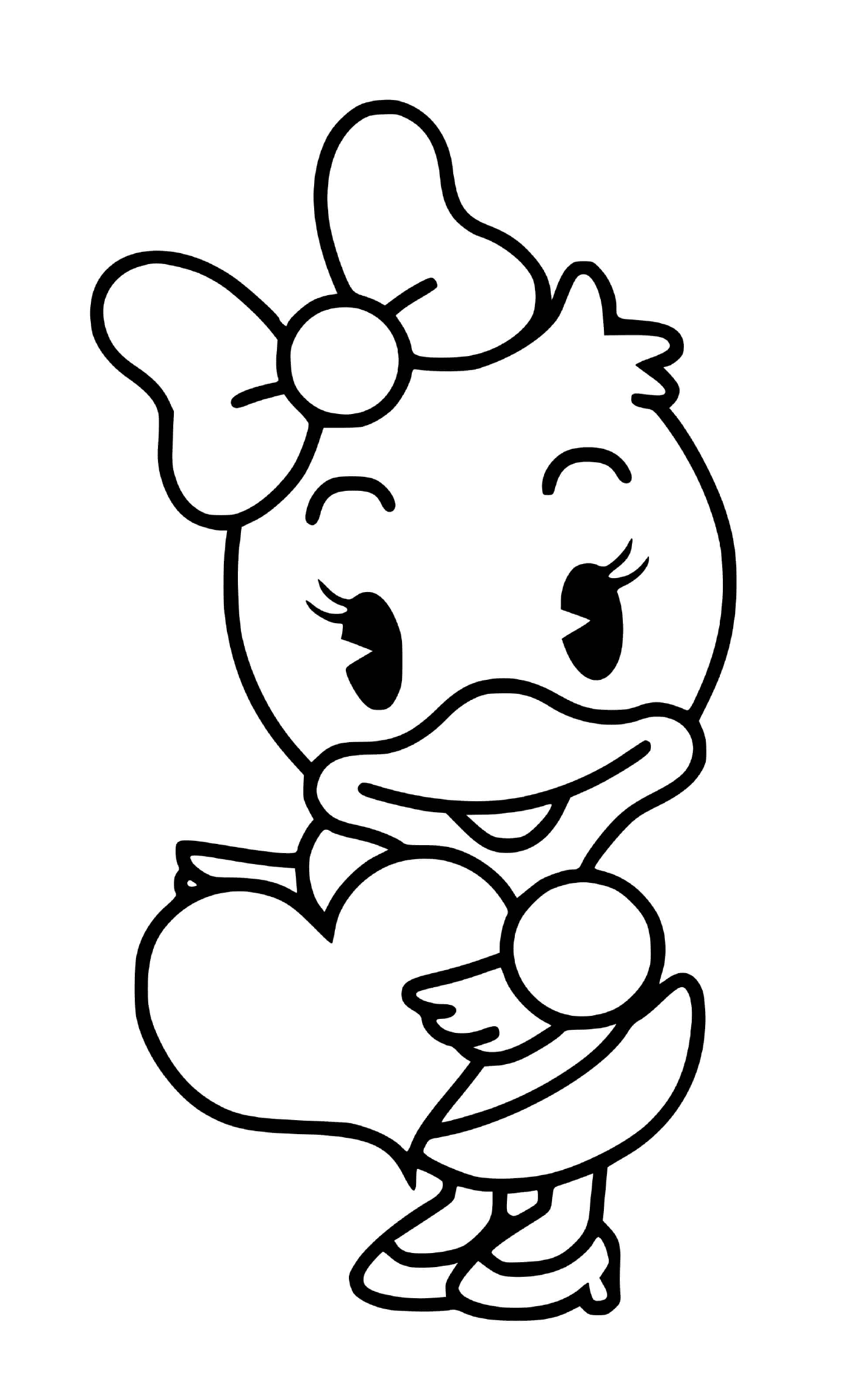  Daisy Duck süßes Baby 