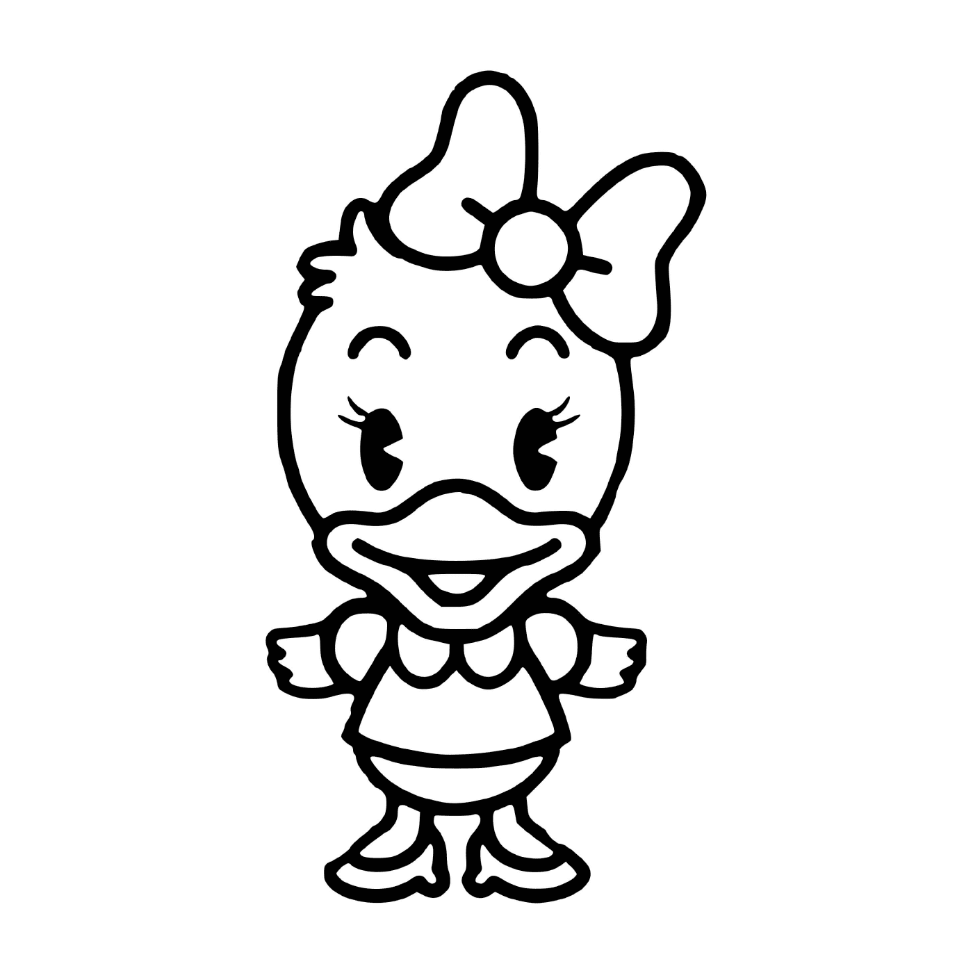  Daisy Duck bebé de Disney 