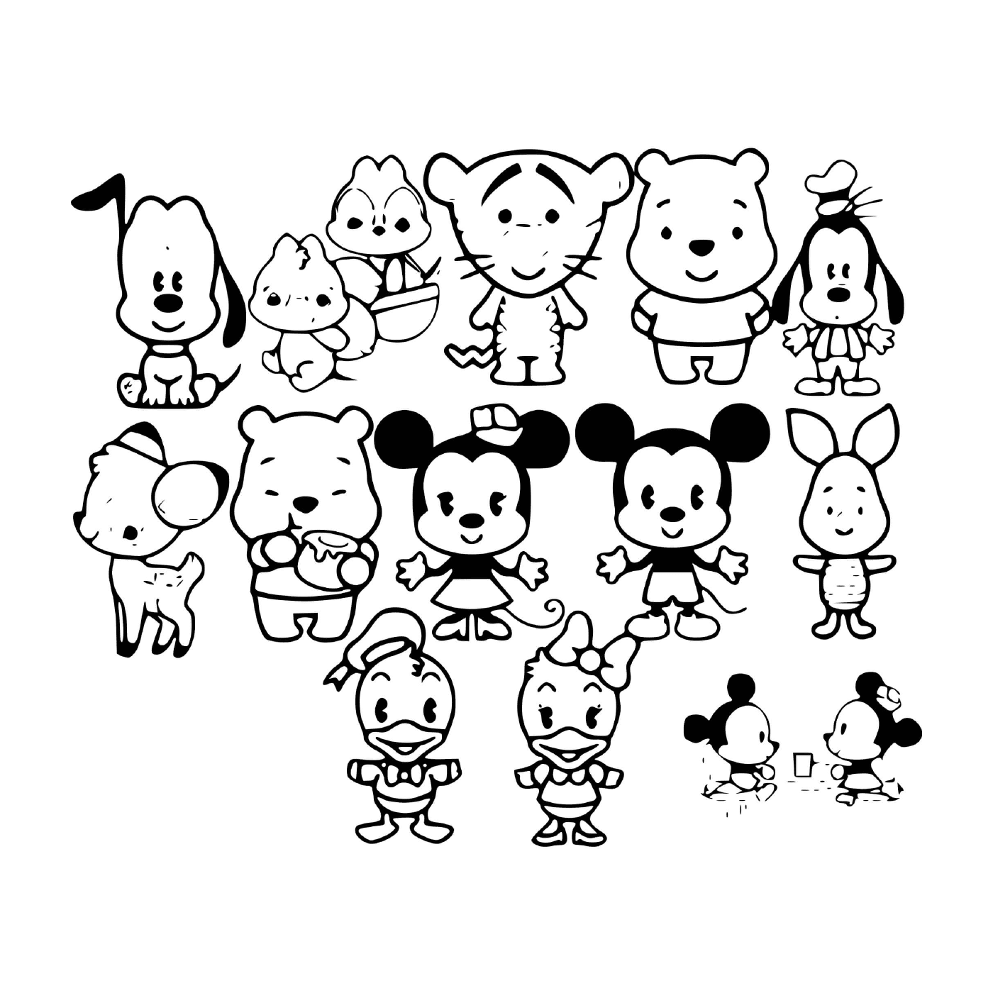  Personajes de bebé de Disney 