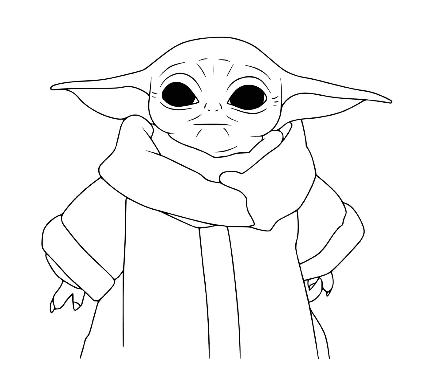  Young yoda with a warm neck 