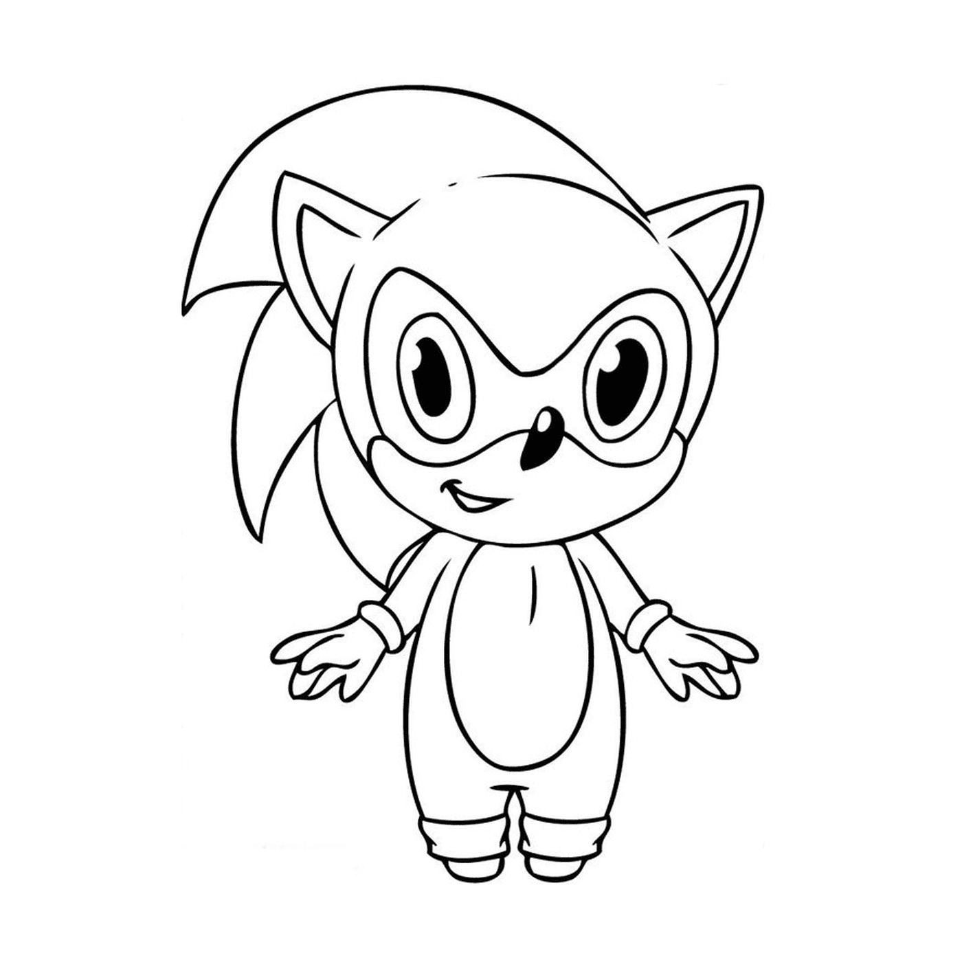  Young Sonic the hedgehog 
