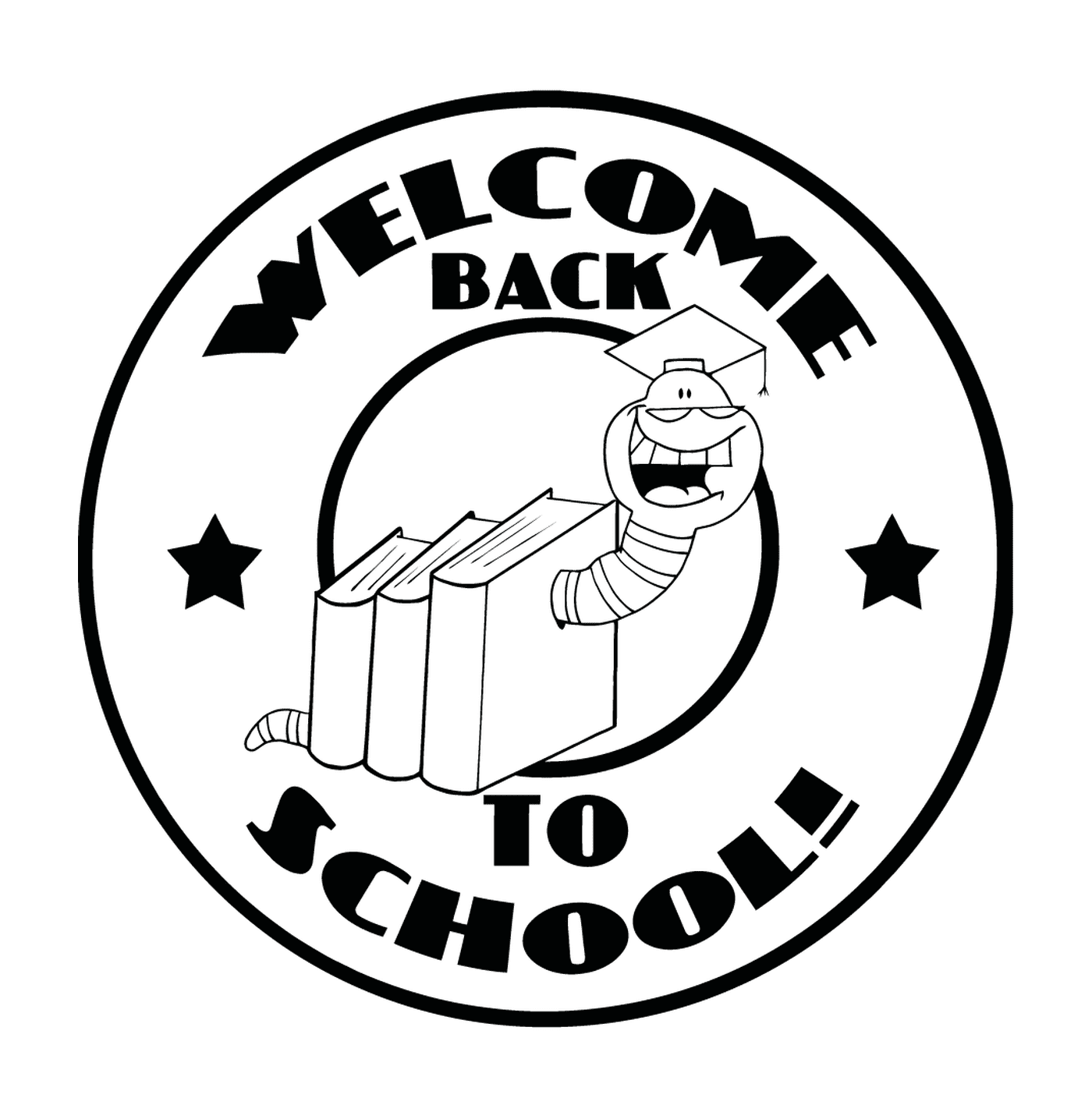  Back-to-school stamp 