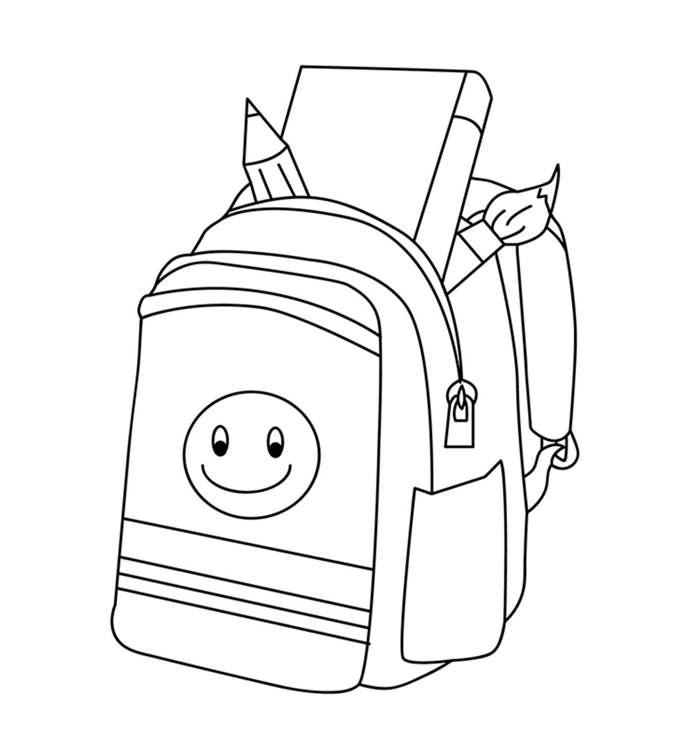  Рюкзак обратно в школу 