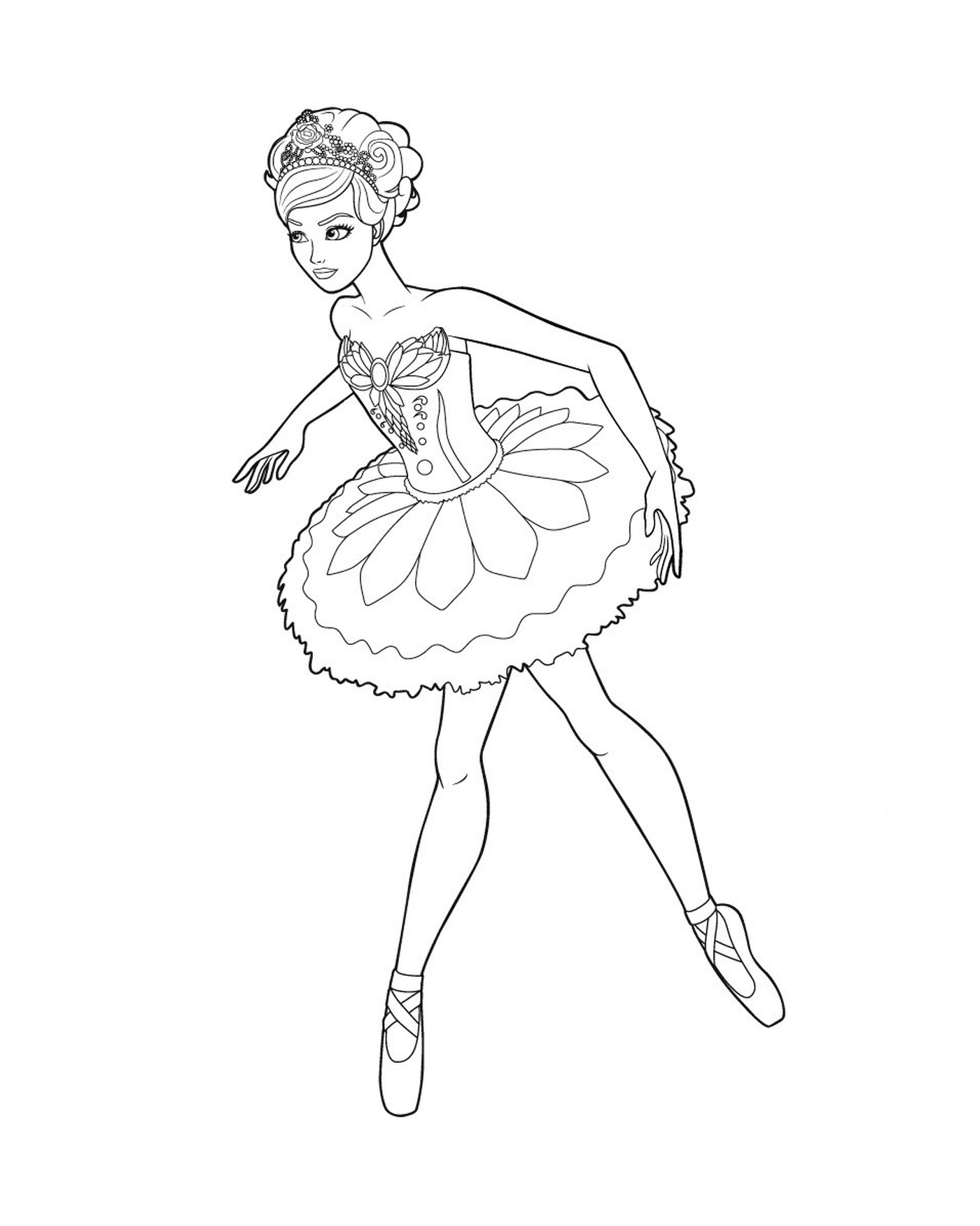  ein Bild einer Ballerina 