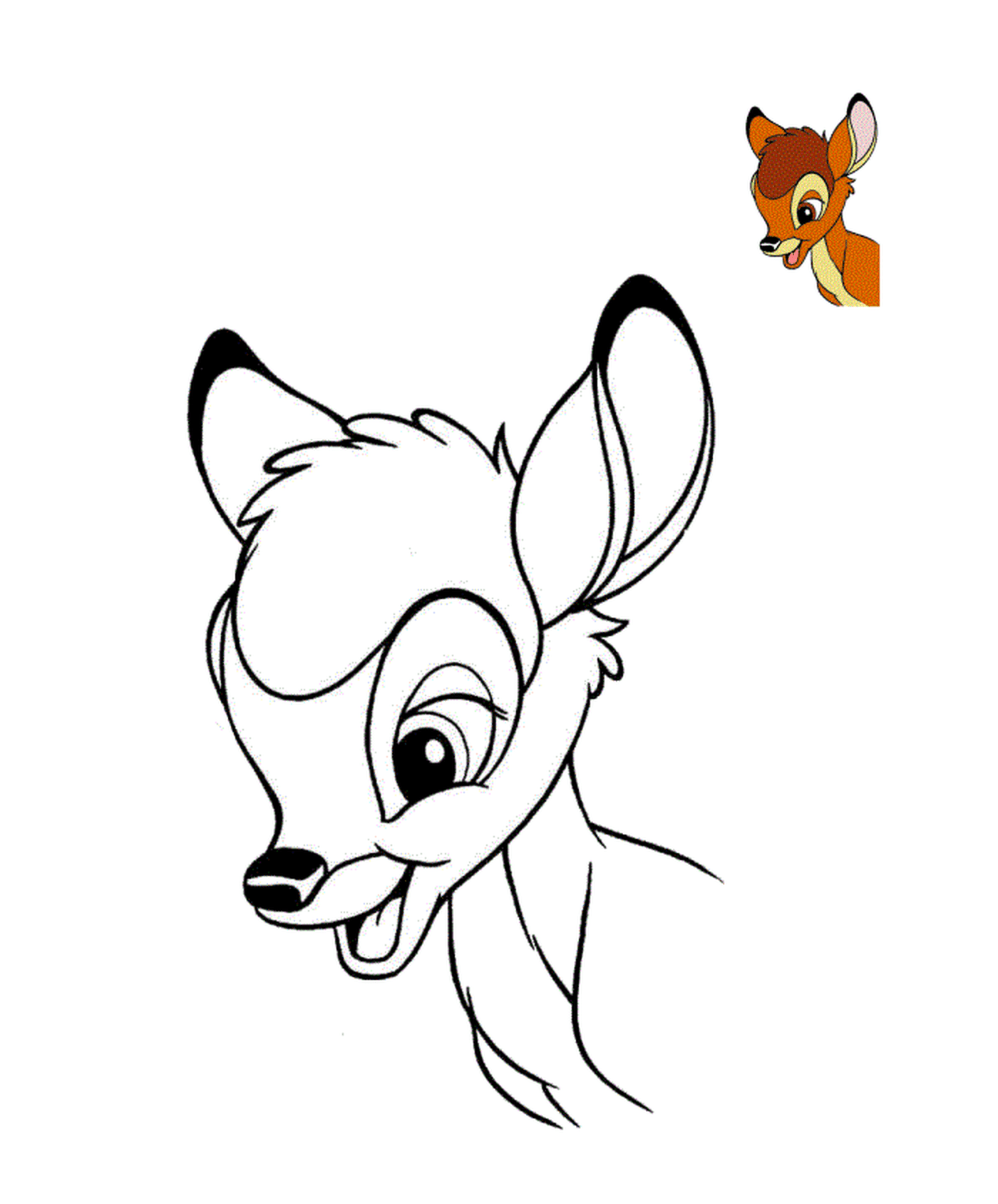  a young deer 