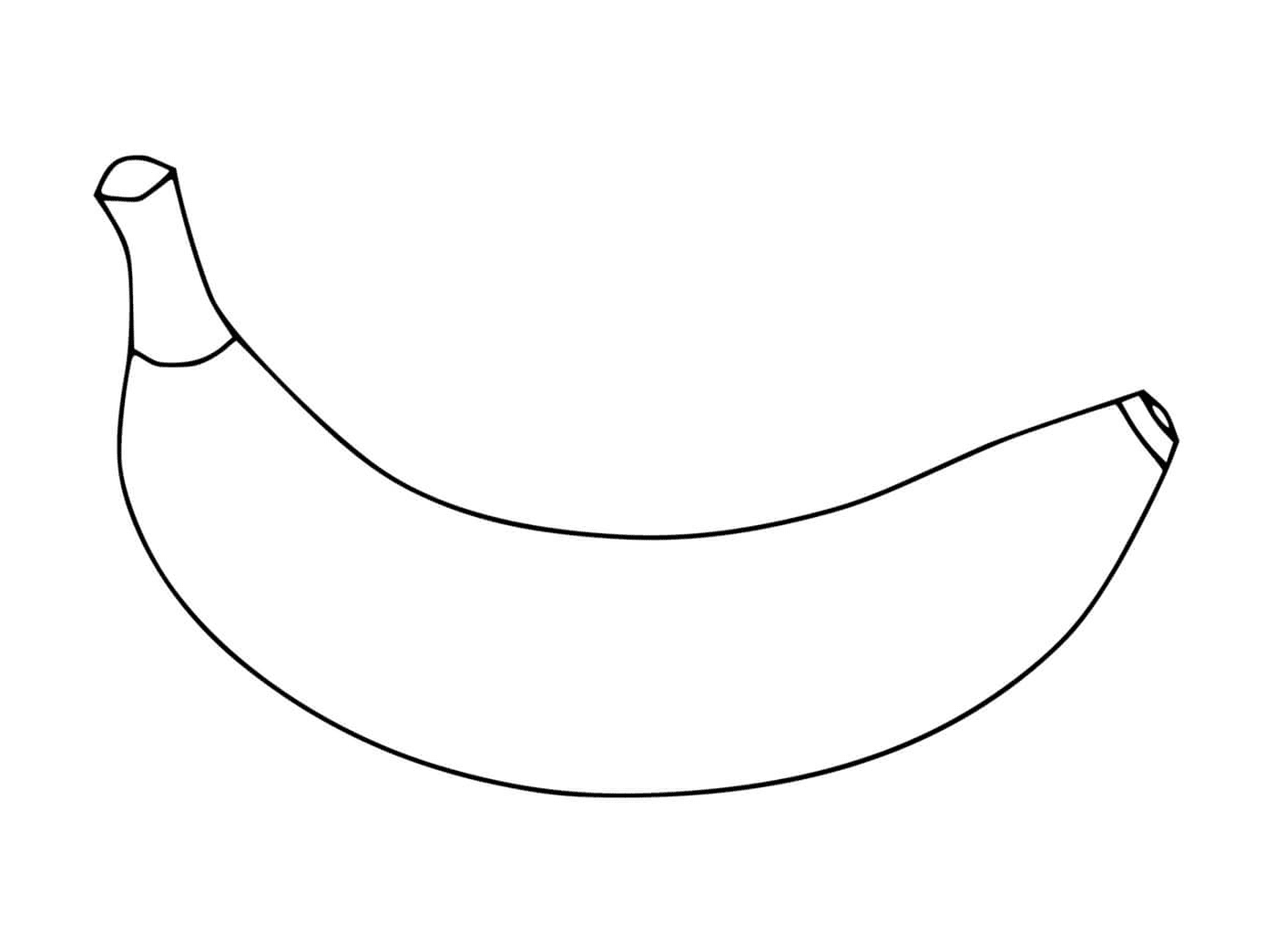  Una foto di una banana 