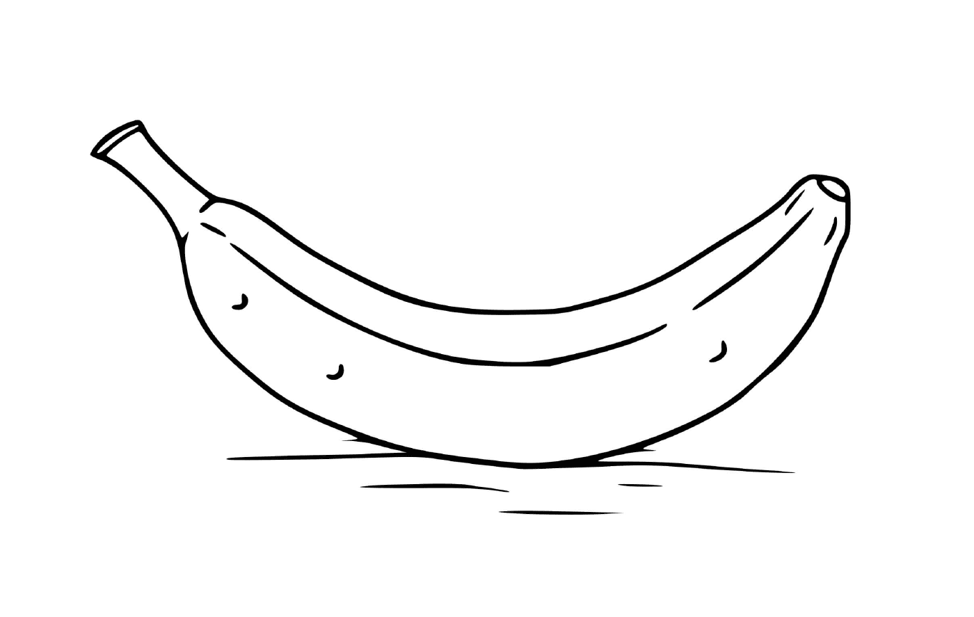 Un mucchio di banane su un tavolo