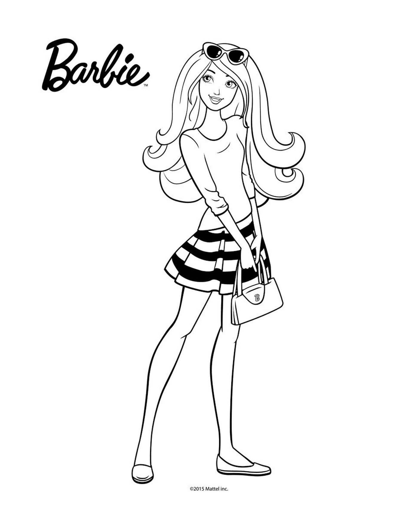  Eine Barbie-Puppe 