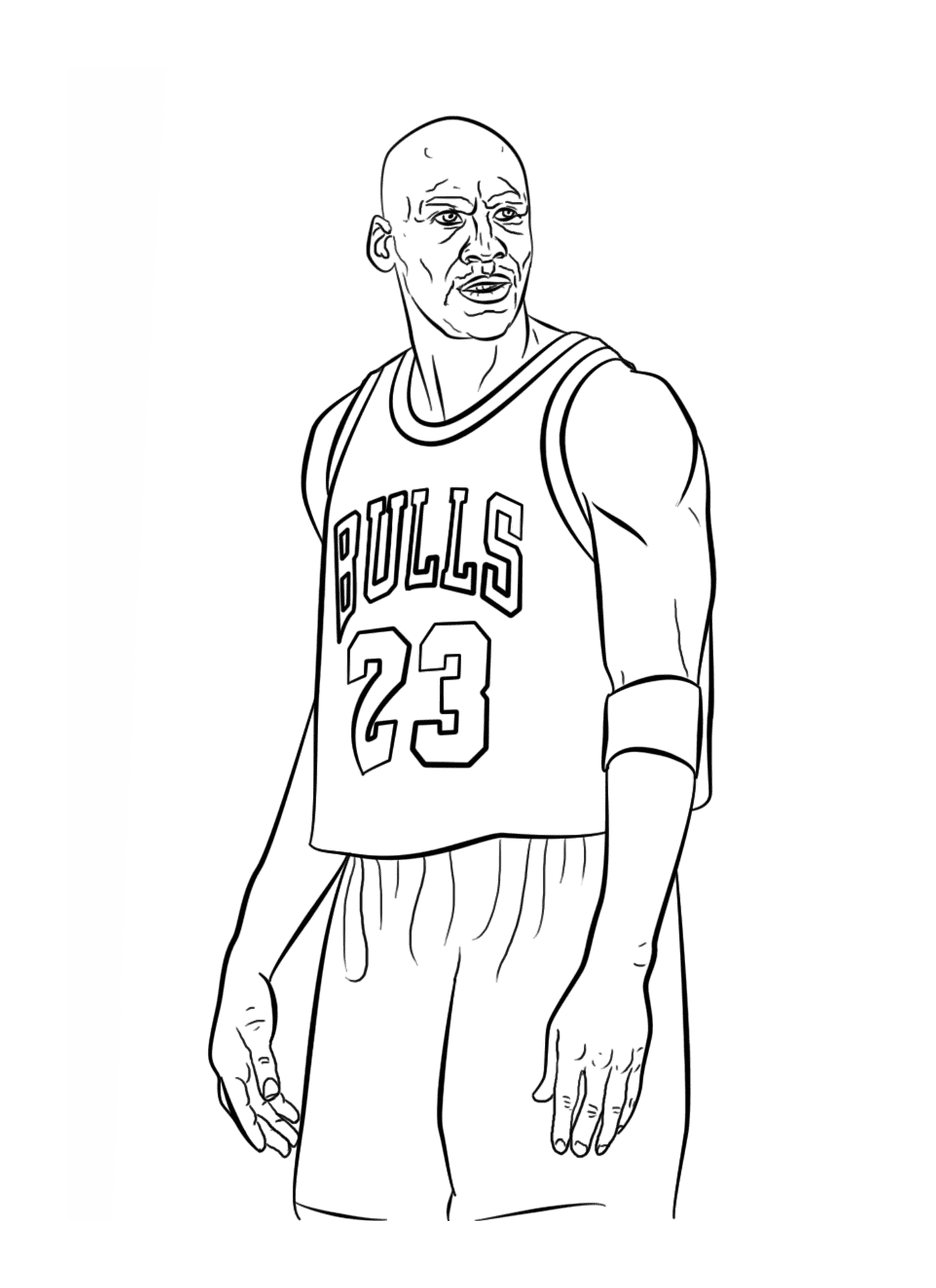  Michael Jordan, jugador de baloncesto de la NBA 