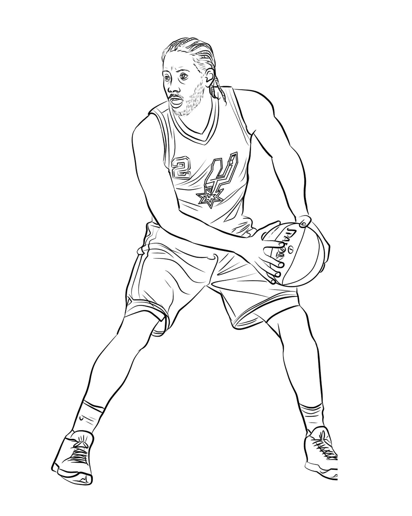 Kawhi Leonard, giocatore di basket 